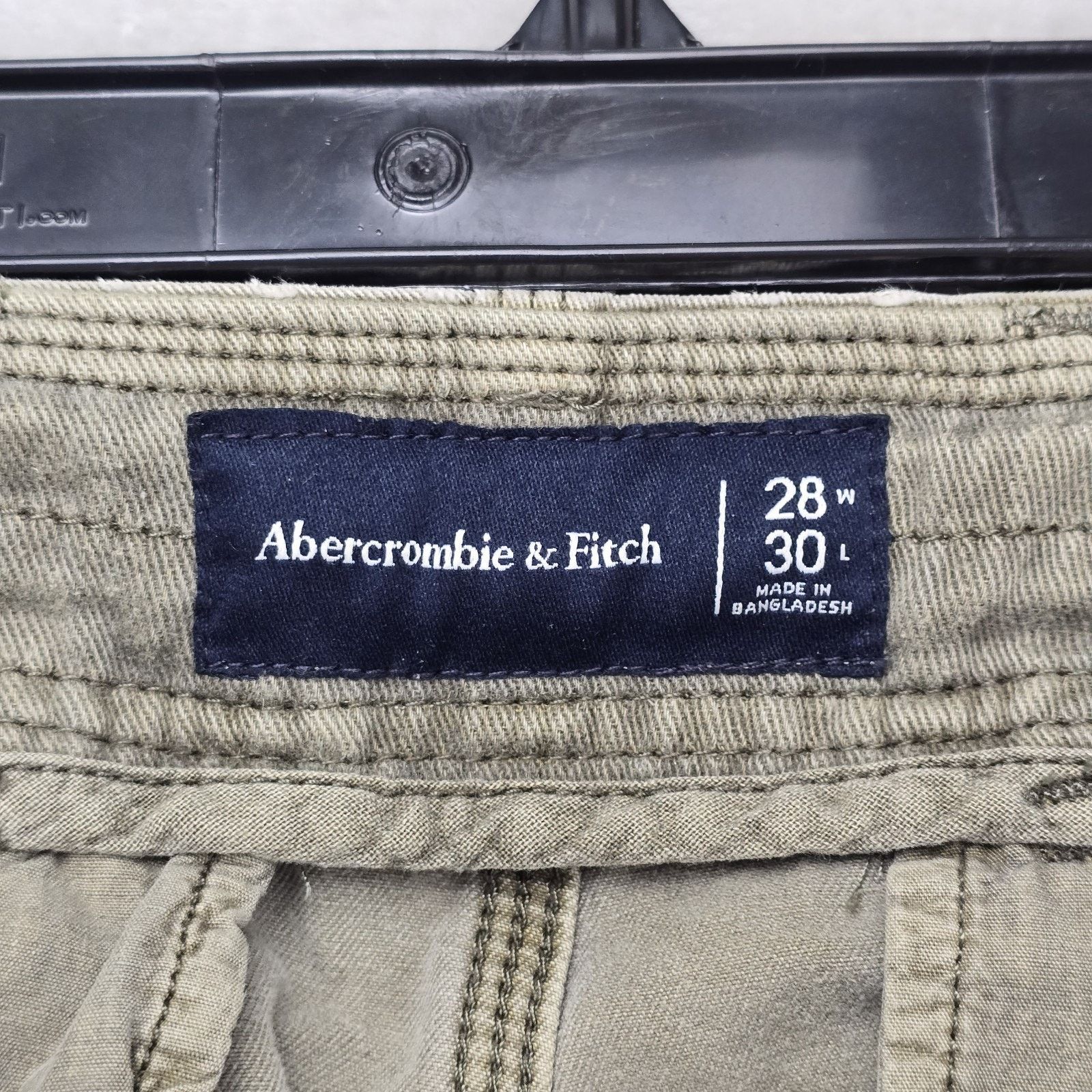 Abercrombie & Fitch VTG Abercrombie & Fitch Pants 30x28 Paratrooper Cargo Y2K Size US 30 / EU 46 - 8 Thumbnail