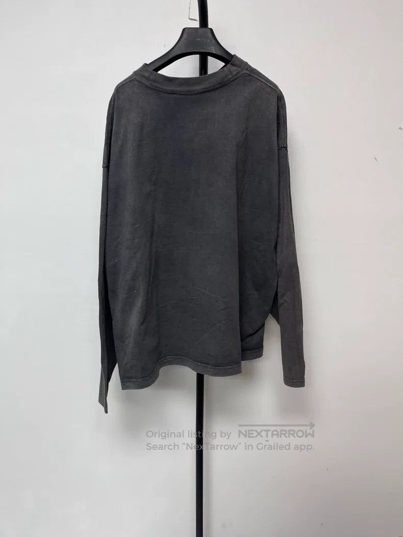 Acne Studios Acne Studios Relaxed round neck long-sleeve T-shirt Size US M / EU 48-50 / 2 - 2 Thumbnail