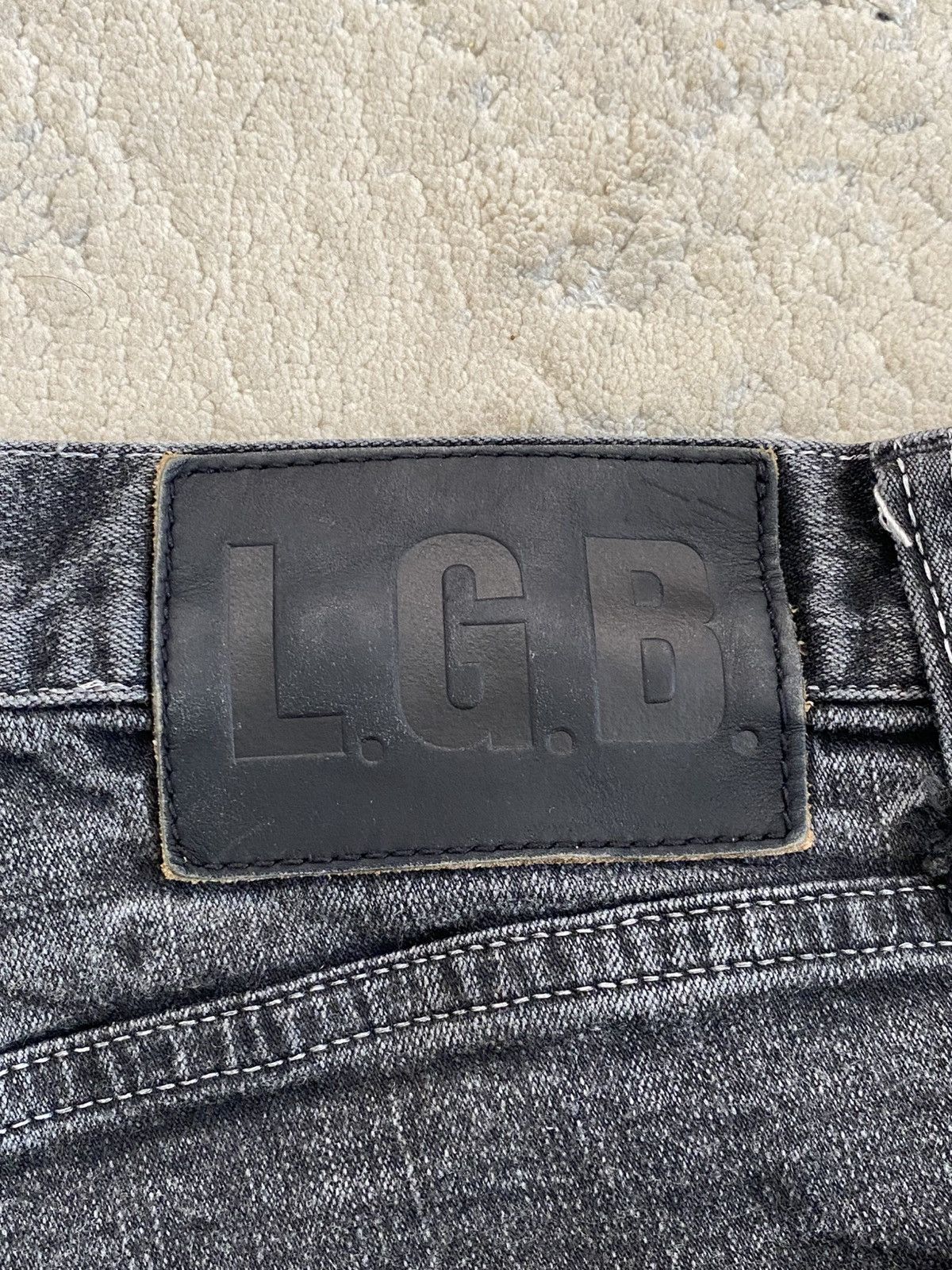Le Grande Bleu (L.G.B.) LGB Womens Low-rise Denim Shorts Size 27" / US 4 / IT 40 - 4 Thumbnail