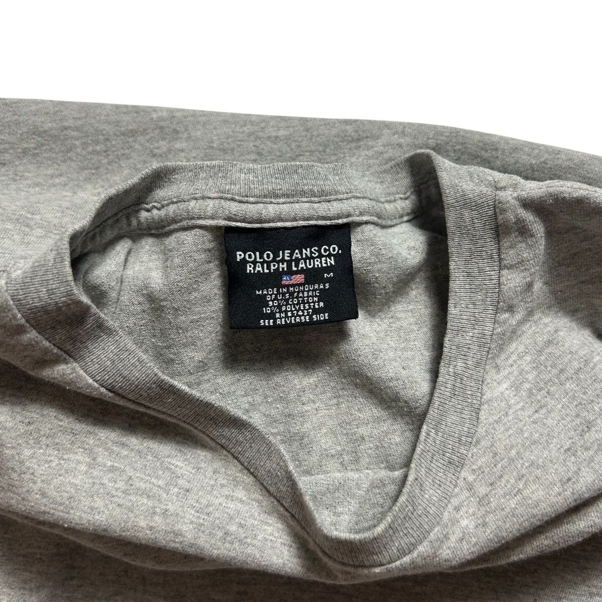 Polo Ralph Lauren × Vintage Polo Ralph Lauren Jeans Big Logo Long Sleeve Tshirt Size US L / EU 52-54 / 3 - 7 Thumbnail