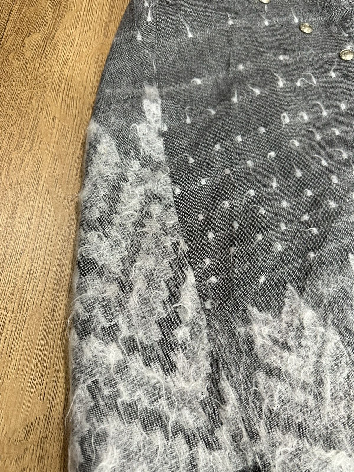Christian Dior Monsieur × Dior Christian Dior Mohair and Wool Asymmetrical Skirt, 2000s Size 27" / US 4 / IT 40 - 9 Thumbnail