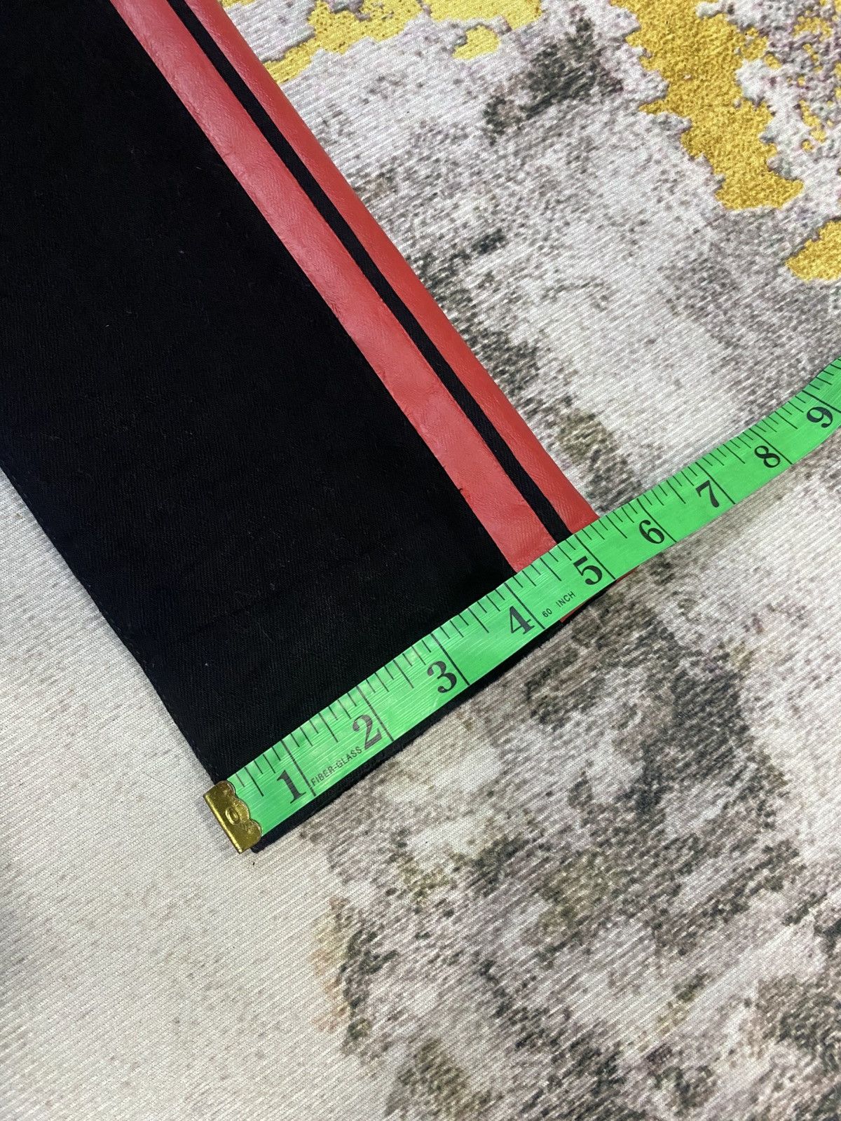 Amiri Amiri Black And Red Strip Pants Size US 32 / EU 48 - 25 Thumbnail