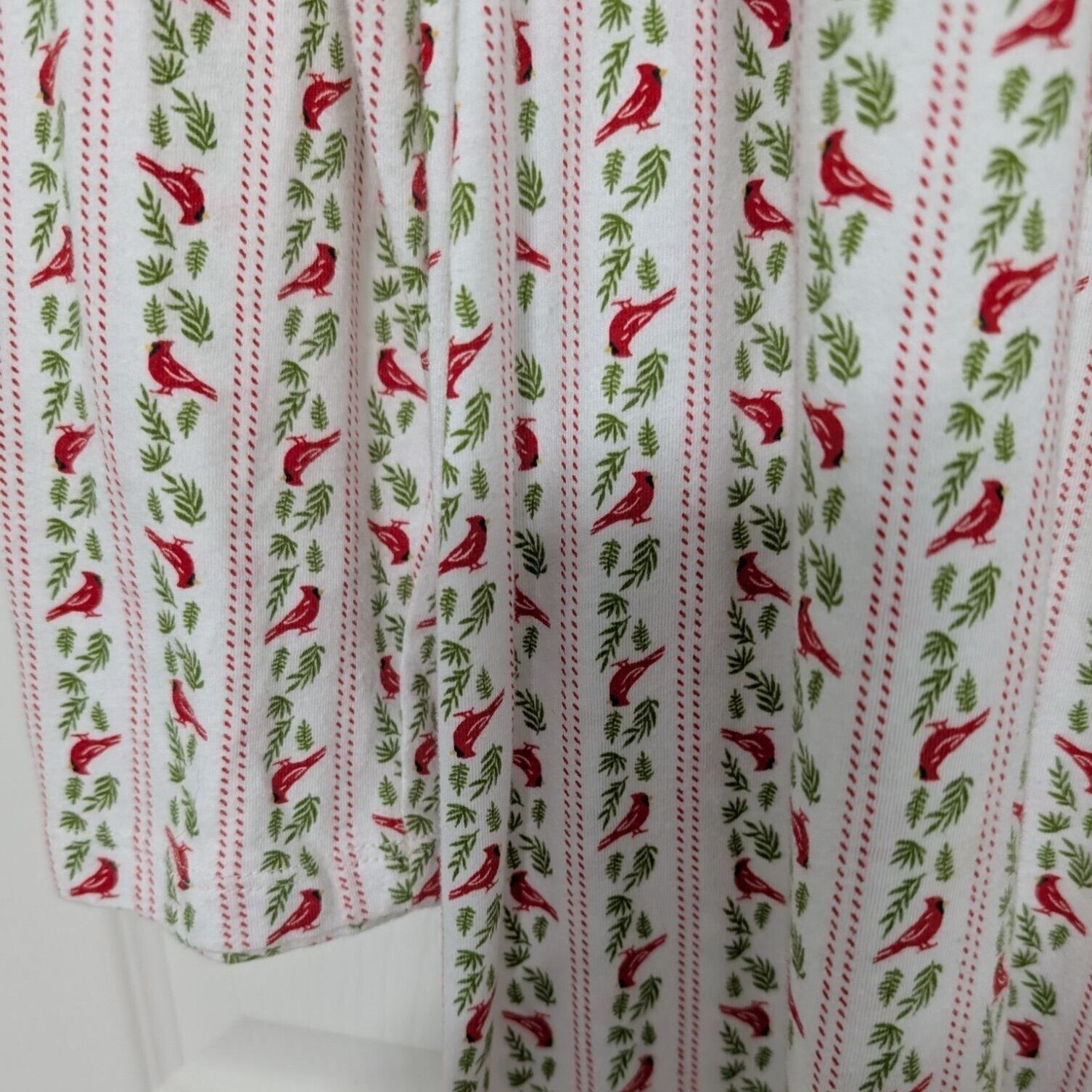 Croft & Barrow Croft & Barrow Cardinal Nightgown Womens Medium White Cotton Size M / US 6-8 / IT 42-44 - 3 Thumbnail