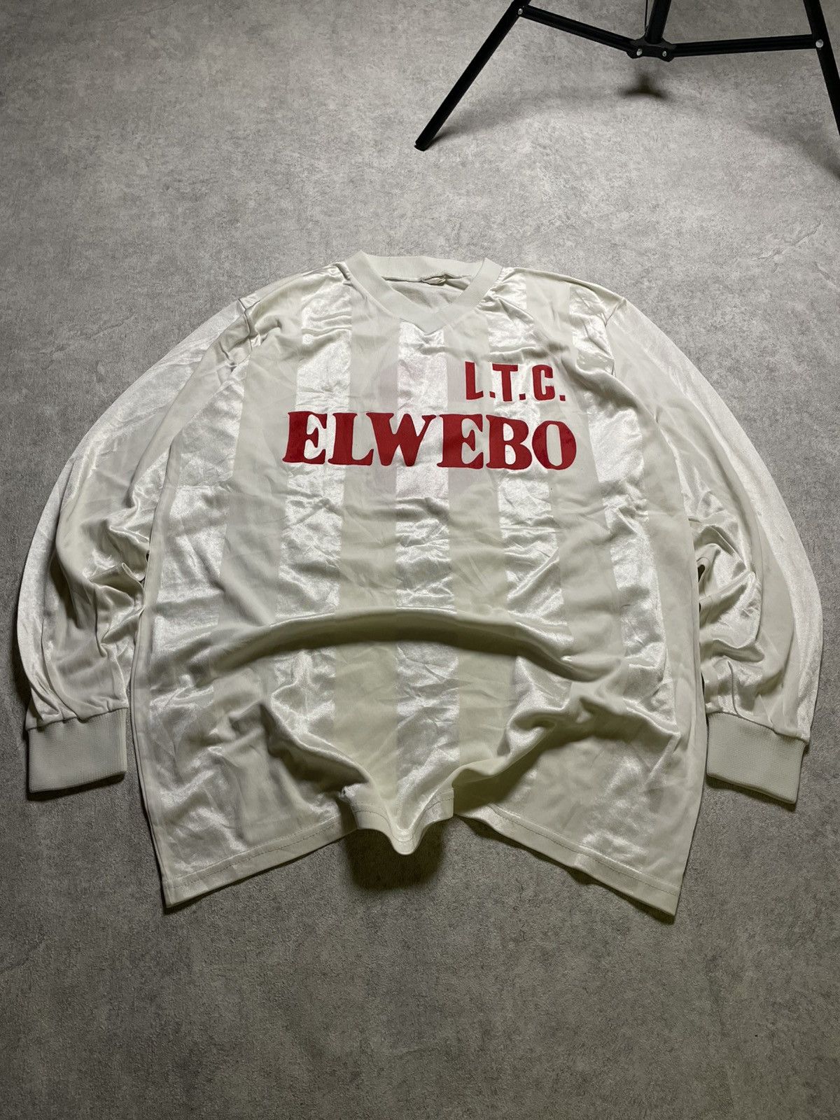 Other Vintage 80s Reflective Jersey — ELWEBO L.T.C. Size US L / EU 52-54 / 3 - 14 Thumbnail