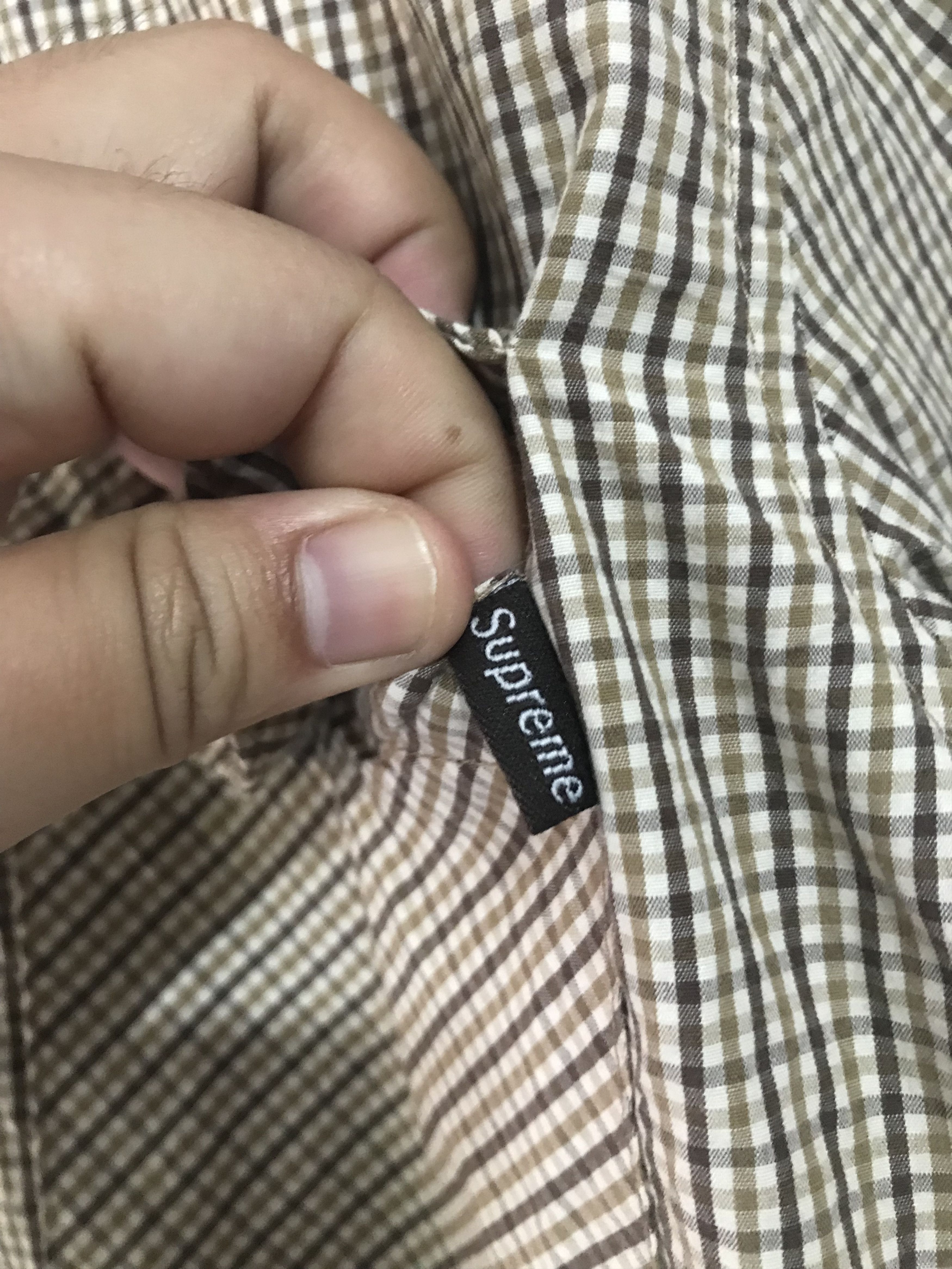 Supreme × Vintage Vintage 90s Supreme Shirts Size US M / EU 48-50 / 2 - 7 Thumbnail
