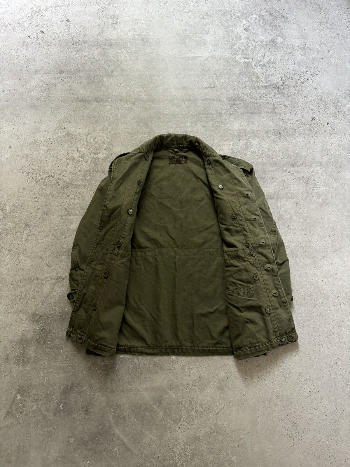 Vintage 1966 Dated Vintage Dutch Army Seyntex KL Military Jacket Size US M / EU 48-50 / 2 - 7 Thumbnail