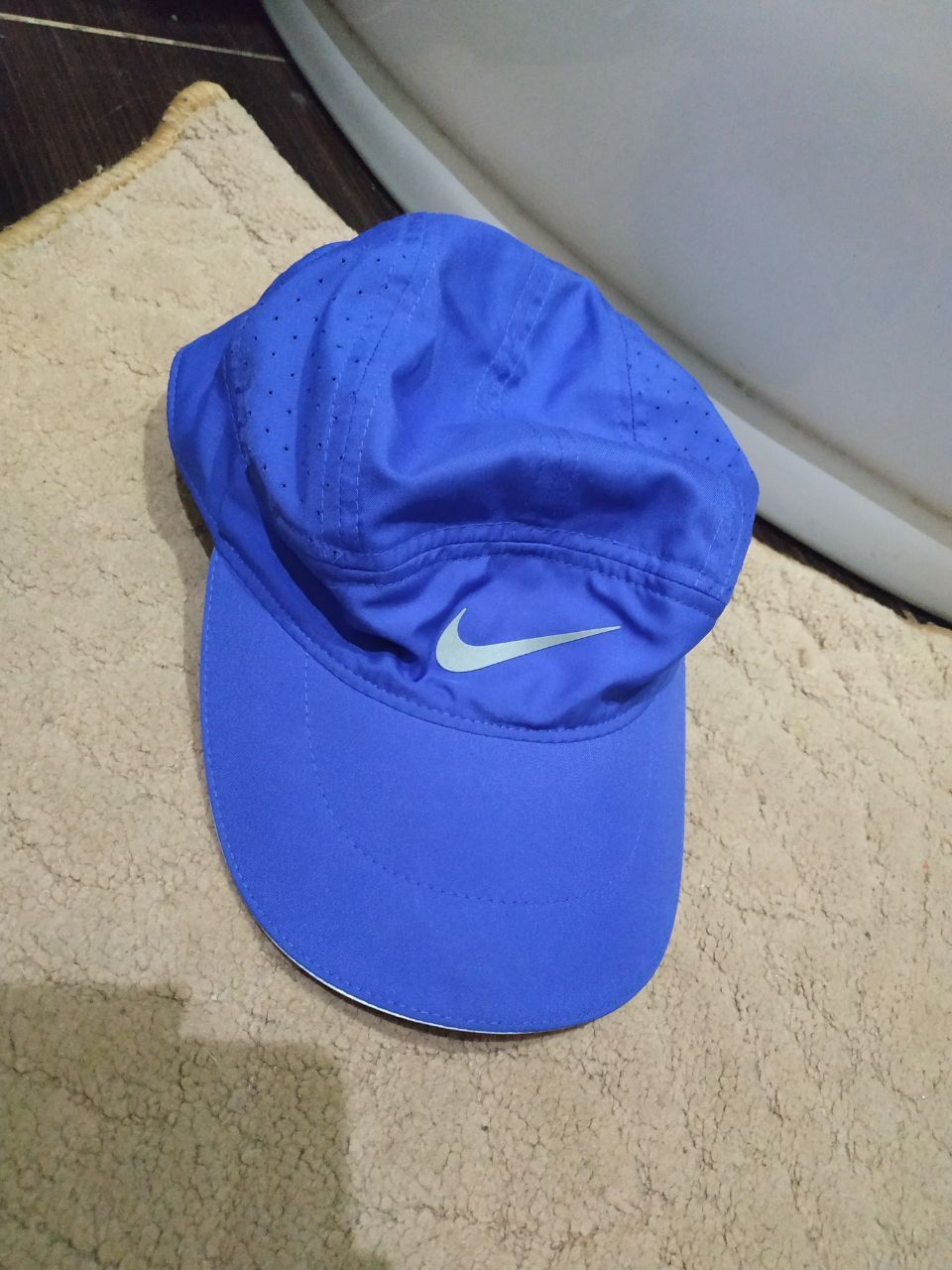 Nike Nike Tailwind Dri-FIT Running Cap Blue 5-Panel Hat Size ONE SIZE - 15 Thumbnail