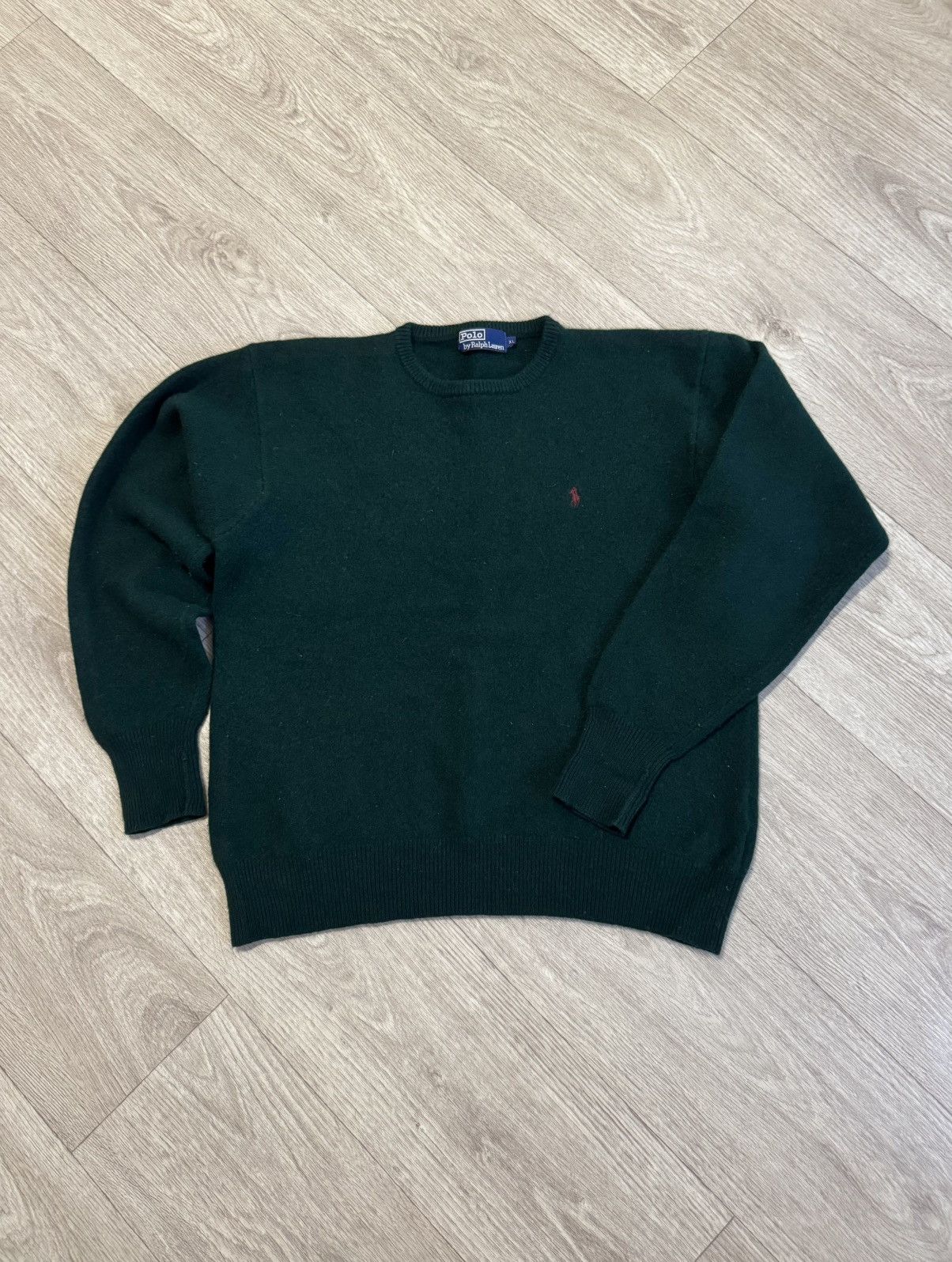 Polo Ralph Lauren 🔷Vintage Women’s Polo Ralph Lauren Lambswool Sweater 90s🔷 Size XL / US 12-14 / IT 48-50 - 1 Thumbnail