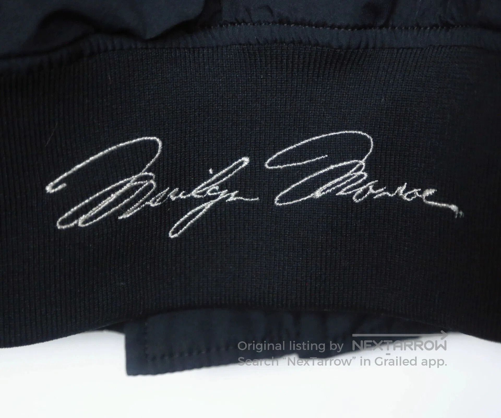 Mastermind Japan Black Marilyn Monroe Print Bomber Jacket. Size US M / EU 48-50 / 2 - 3 Thumbnail