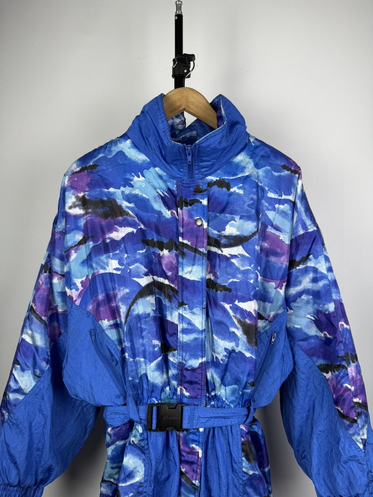 Vintage VINTAGE 90s Outdoor Crazy SKI suit snow Multicolour Size US S / EU 44-46 / 1 - 2 Thumbnail
