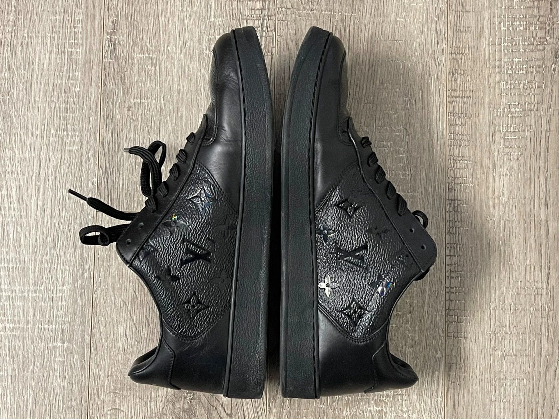 Louis Vuitton Louis Vuitton Tranier Sneaker Men's 7 Black 9/10 Size US 7 / EU 40 - 2 Thumbnail