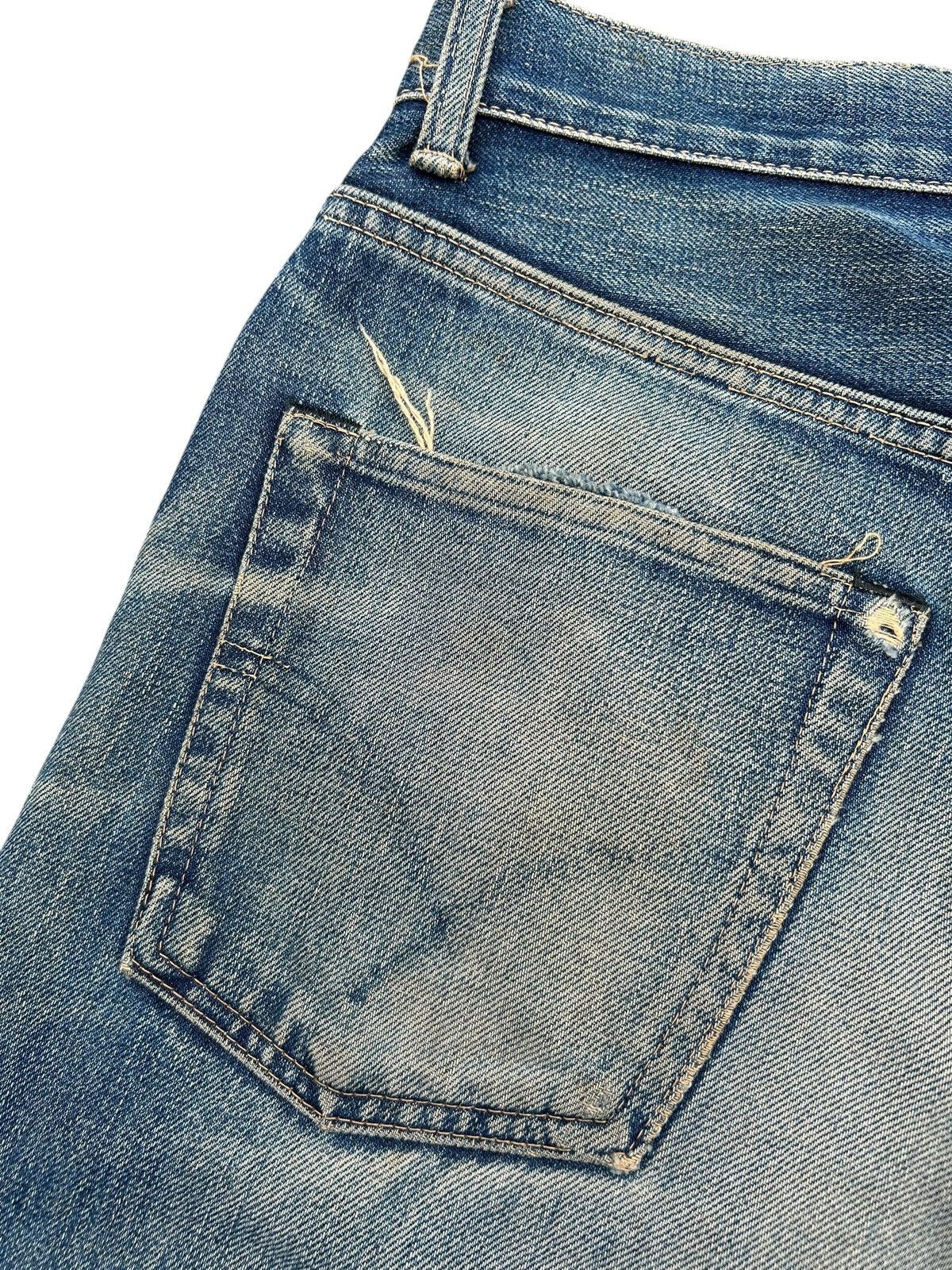 Kapital Vintage HR.Market Selvedge Distressed Denim Jeans Size US 32 / EU 48 - 10 Thumbnail