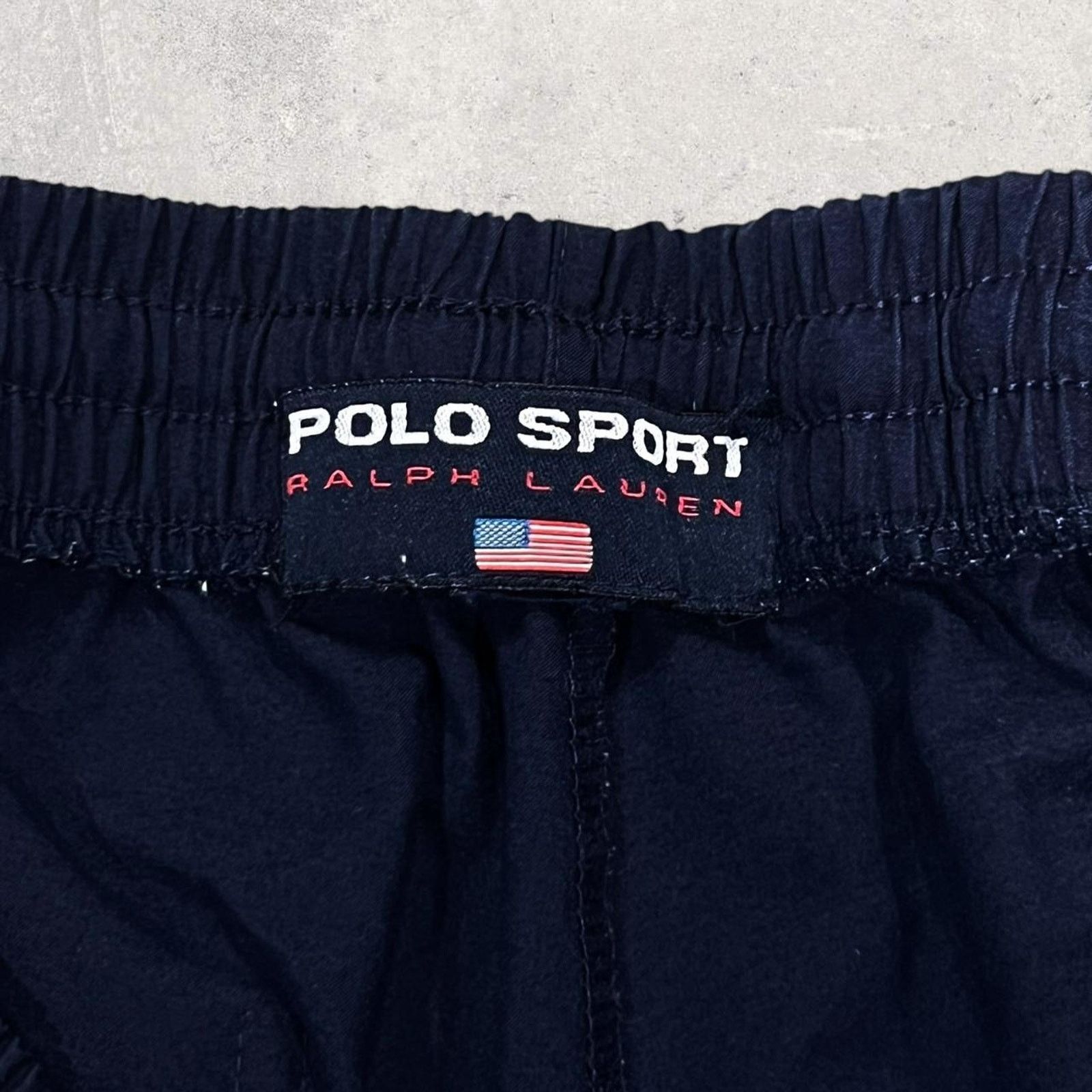 Polo Ralph Lauren Polo Sport by Ralph Lauren (Vintage) Navy Track Pants Size US 30 / EU 46 - 5 Thumbnail