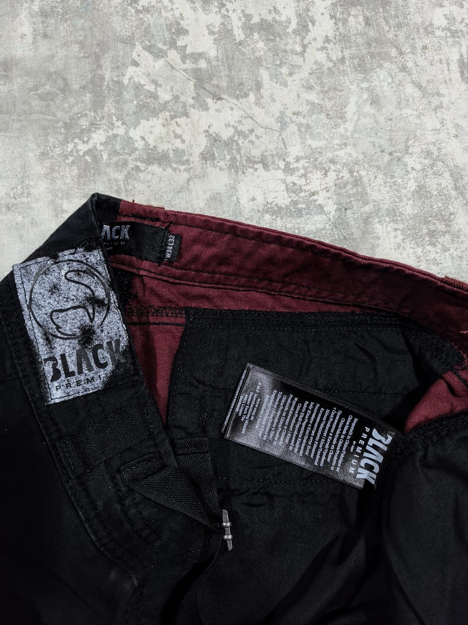 Japanese Brand Army Vintage Dual-Coloured Cargo Pants Japan Number9 Opium Size US 33 - 2 Thumbnail