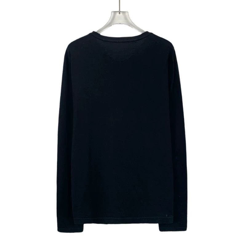 Fendi Fendi Black Long Sleeve Sweatshirt with Embellishments Size US M / EU 48-50 / 2 - 2 Thumbnail