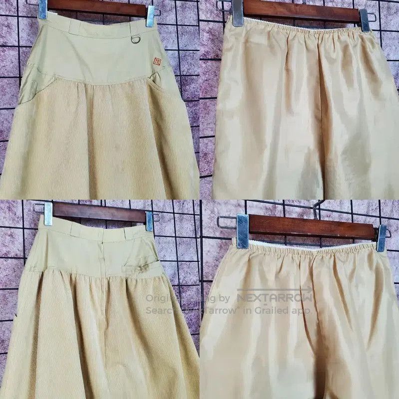 Dior Dior Khaki Cotton Blend Short Skirt . Size 23" - 2 Thumbnail