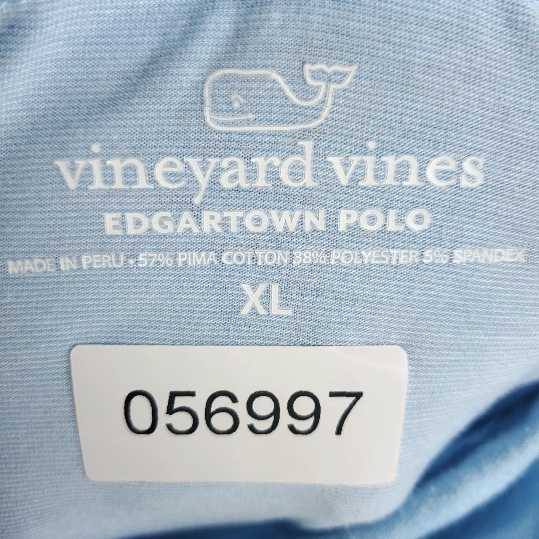 Vineyard Vines VINEYARD VINES Polo Shirt Mens XL Blue Casual Short Sleeve Solid Preppy Size US XL / EU 56 / 4 - 6 Thumbnail