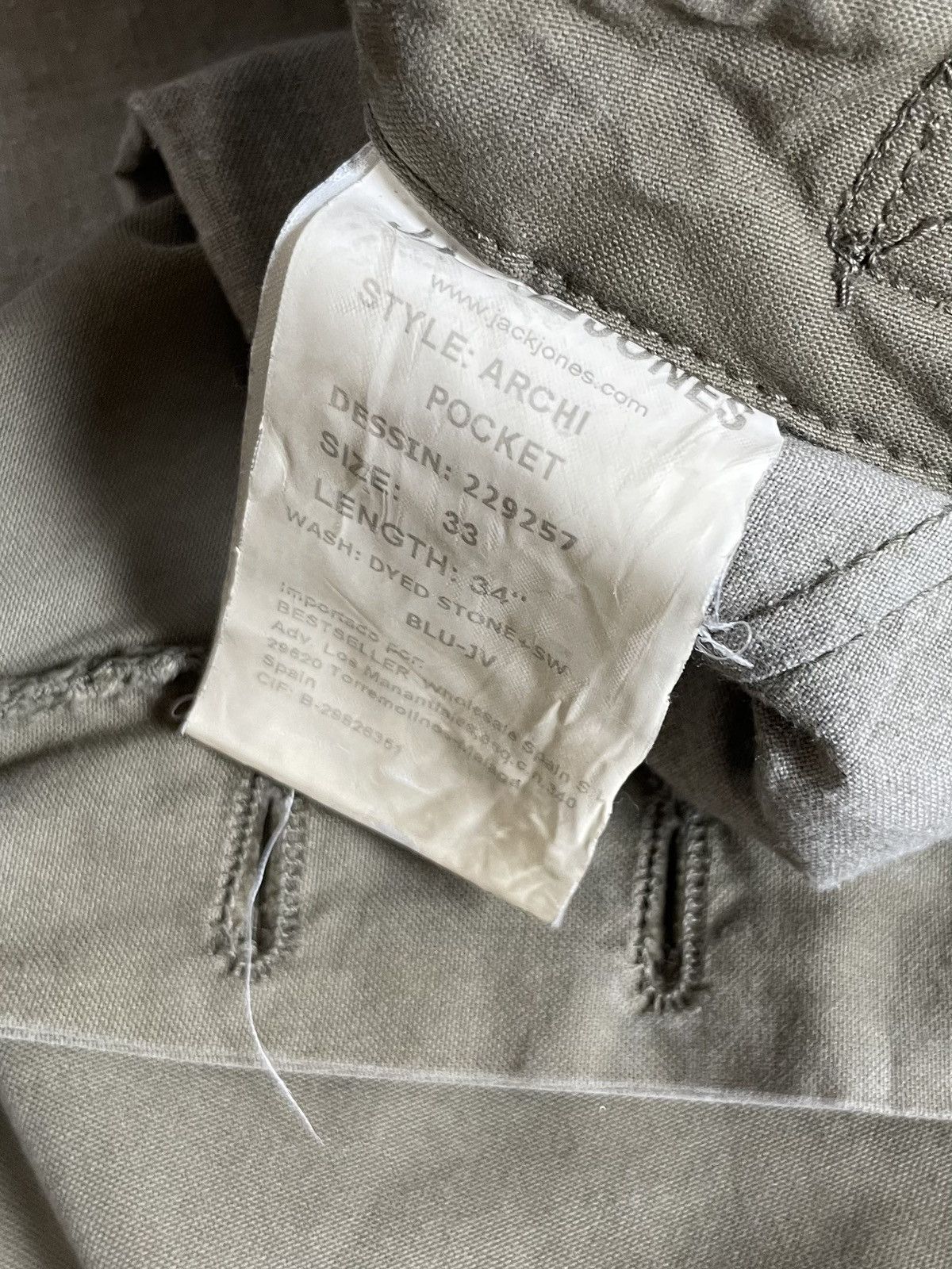 Junya Watanabe 2000s Archive Multi-pocket Pants Military GOA Japanese Style Size US 33 - 12 Thumbnail
