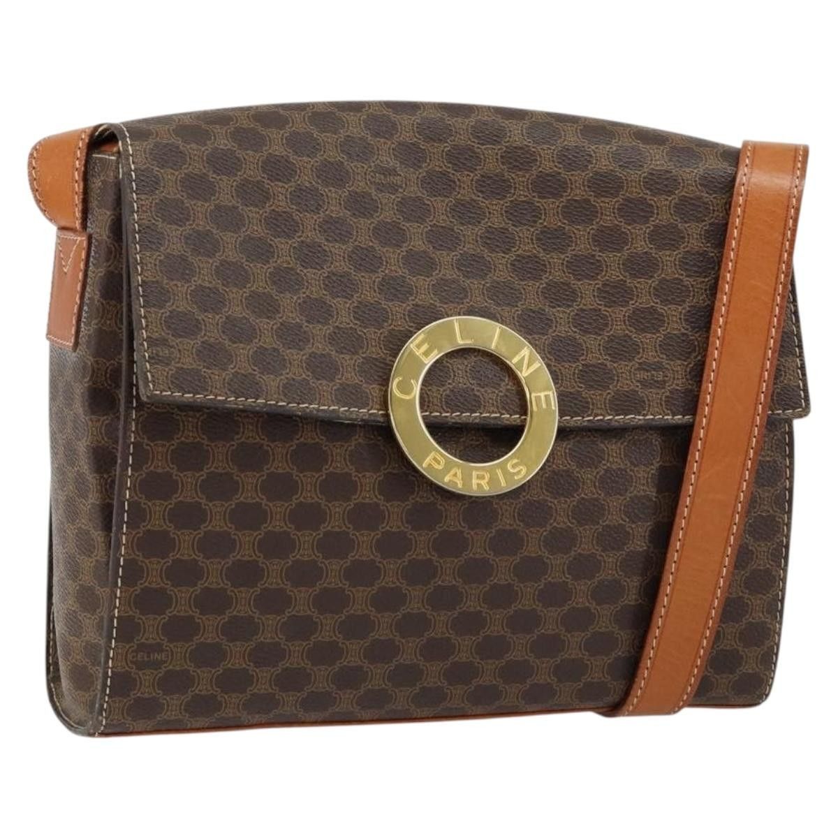 Celine Celine Macadam Shoulder Bag PVC Leather Size ONE SIZE - 1 Thumbnail