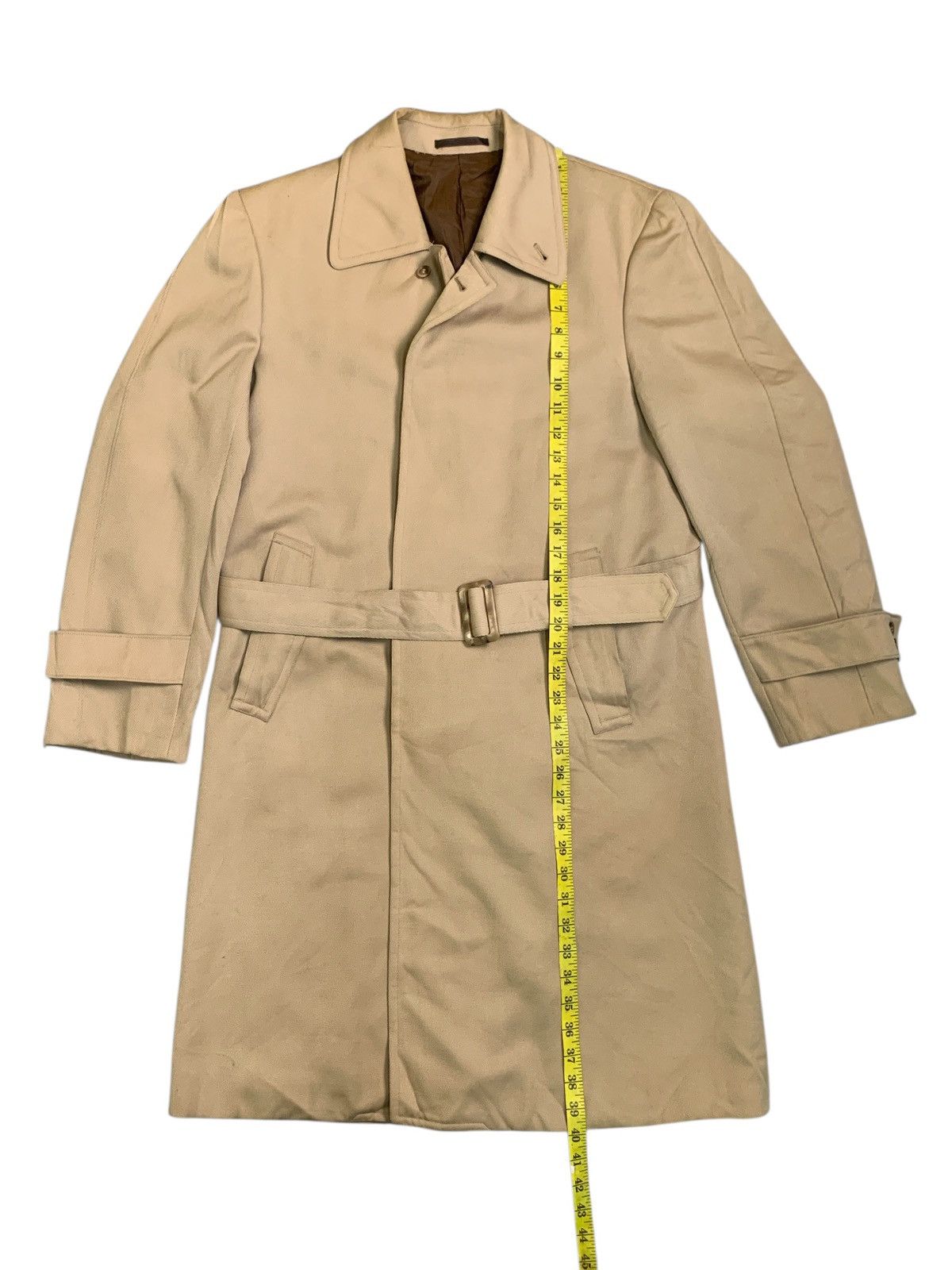 Japanese Brand Rare Design Vintage Lac Leman Rovel Trench Coats Size M / US 6-8 / IT 42-44 - 7 Thumbnail