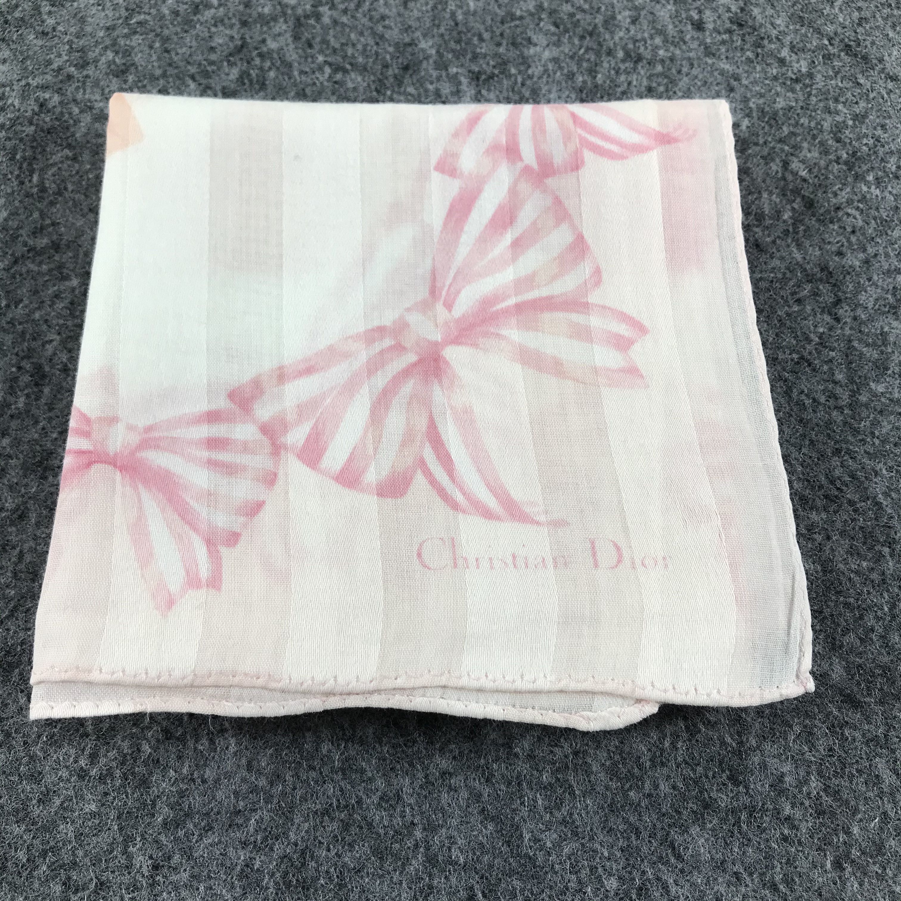 Christian Dior Monsieur Christian Dior Handkerchief Neckerchief Bandana H359 Size ONE SIZE - 7 Thumbnail