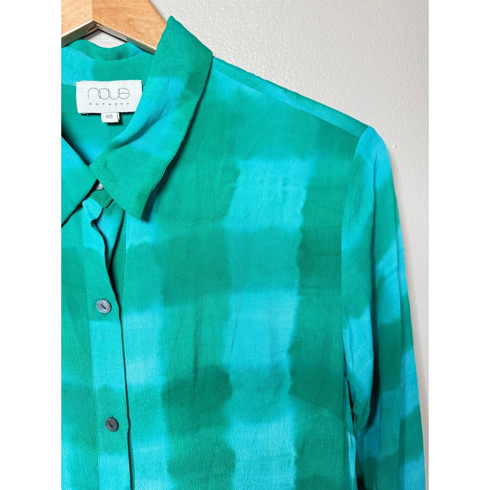Designer Nous Antwerp Checked Maxi Shirt Dress XS Size XS / US 0-2 / IT 36-38 - 6 Thumbnail