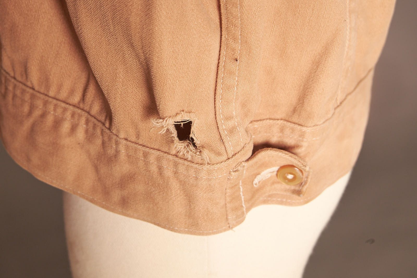 Lee 1970s Tan Lee Trucker Jacket Size US M / EU 48-50 / 2 - 5 Thumbnail