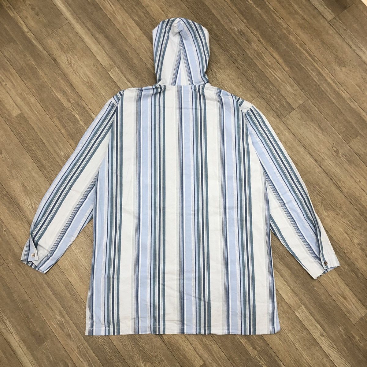 Hai Sporting Gear × Issey Miyake 1990s Hai Sporting Gear Shirt with Hoodie Size US M / EU 48-50 / 2 - 7 Thumbnail
