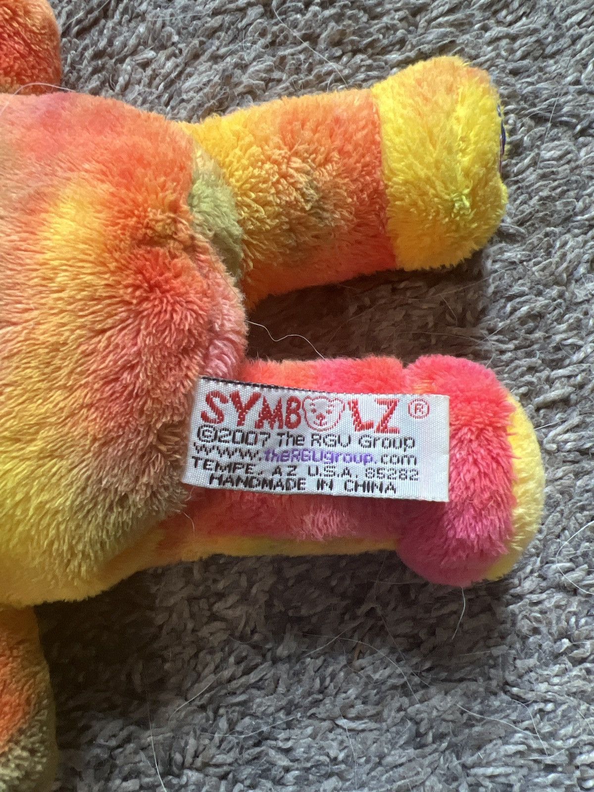 Hypebeast Symbolz Beverly Hills Tie-Dye Beanie Bear Size ONE SIZE - 4 Thumbnail