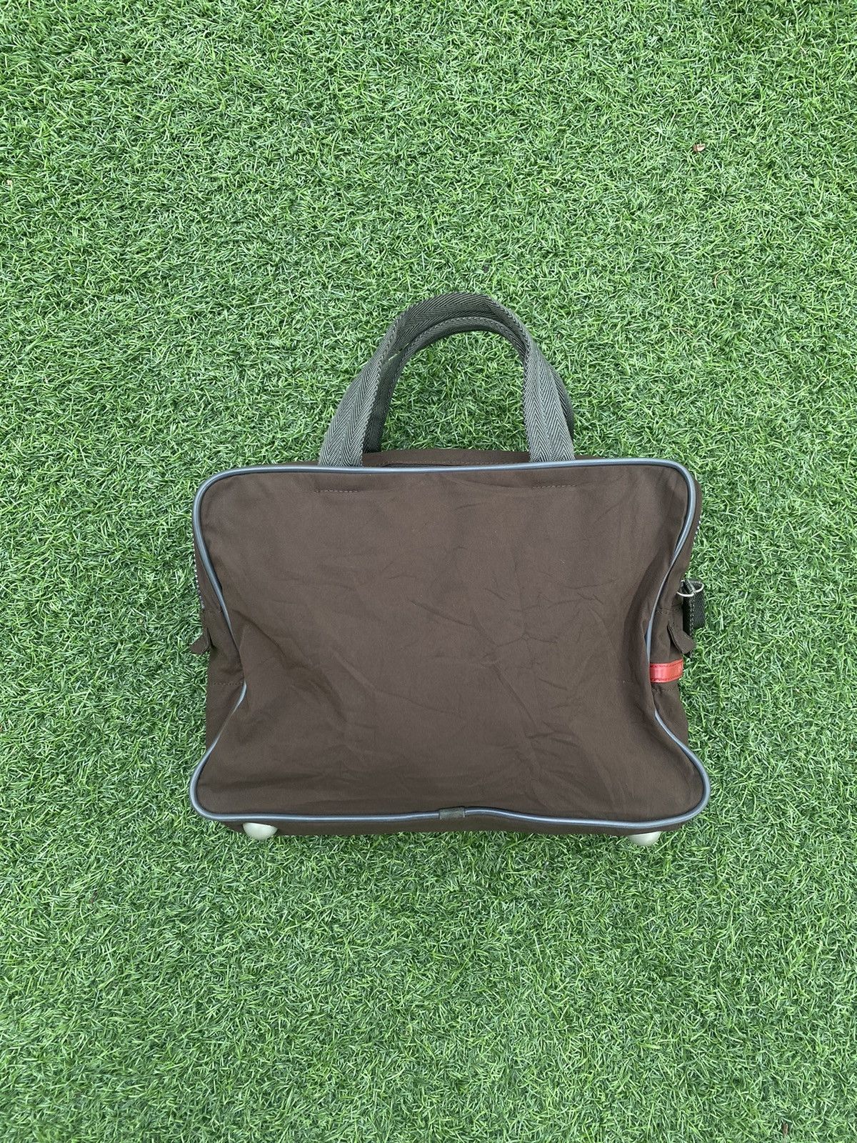 Prada PRADA SPORT NYLON HAND BAG BROWN COLOR 🍫 Size ONE SIZE - 2 Thumbnail