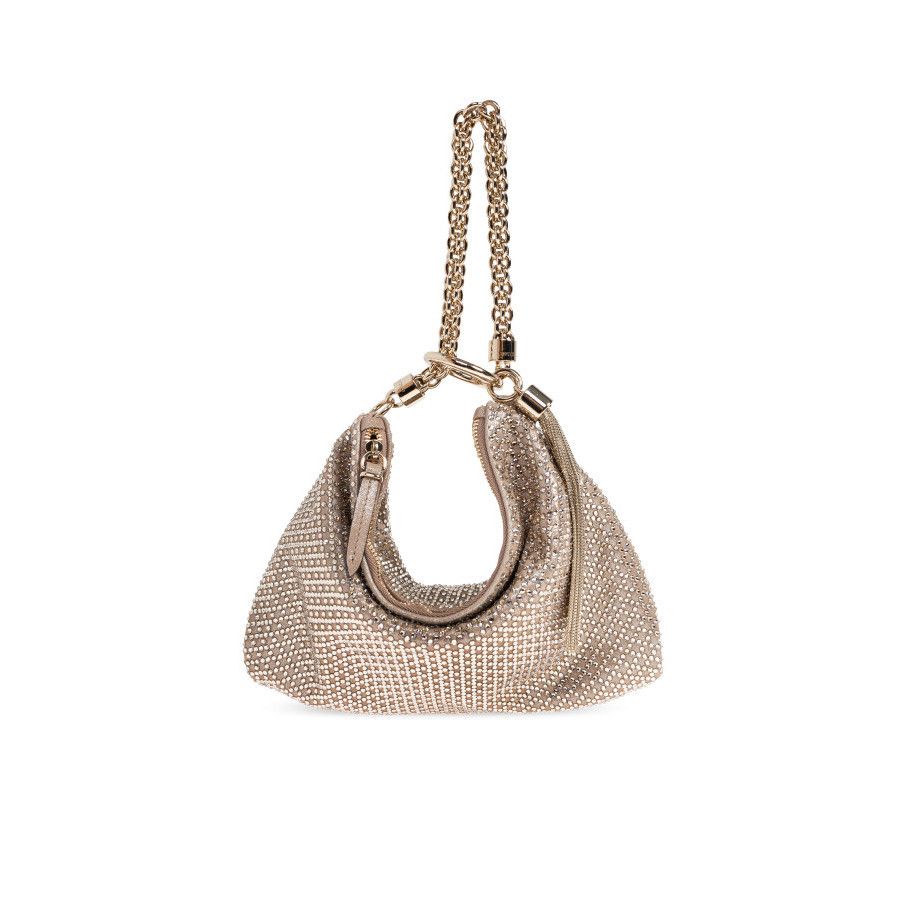 Jimmy Choo JIMMY CHOO Callie Gold Crystal Handbag New & Authentic Size ONE SIZE - 1 Thumbnail