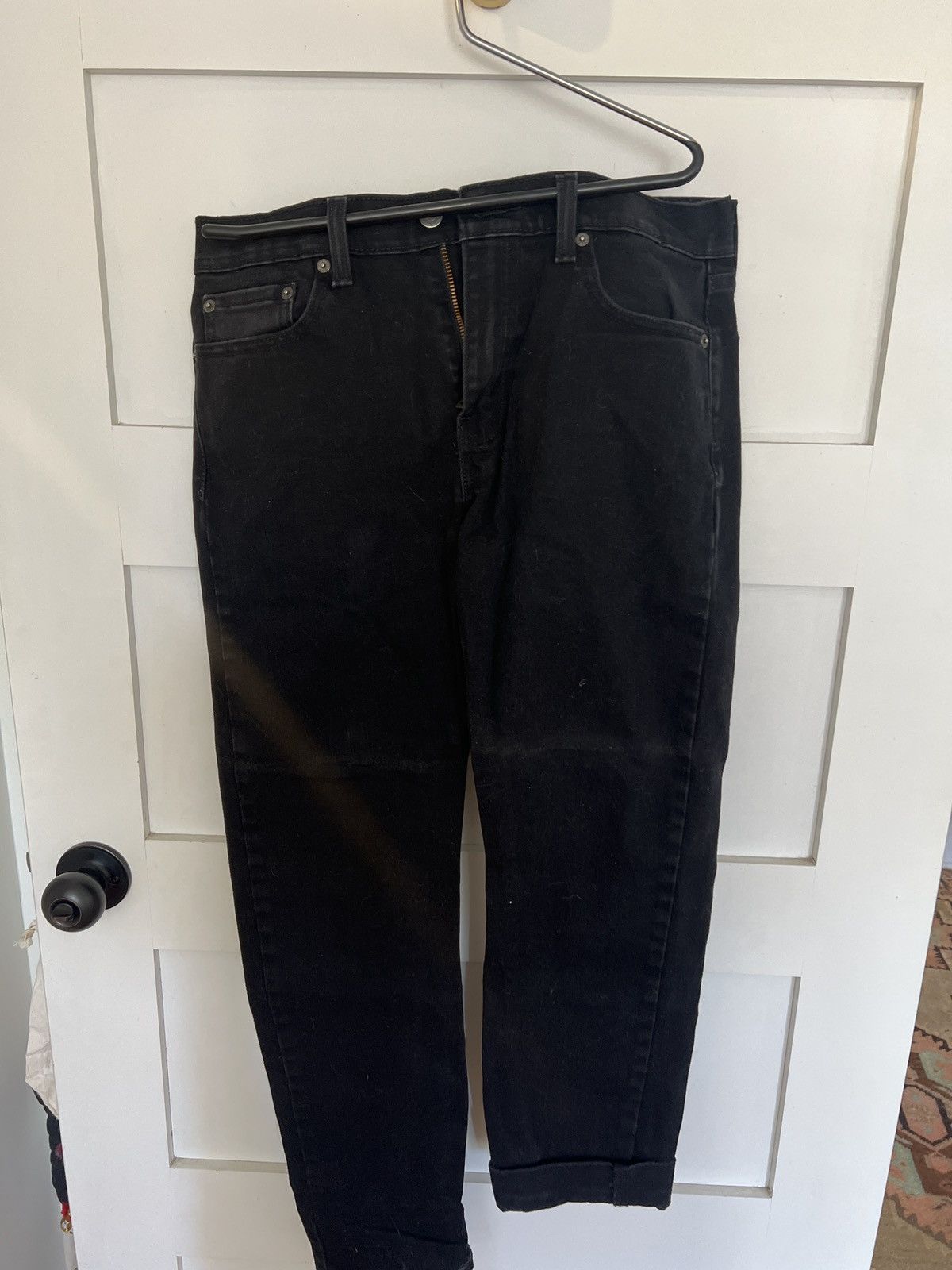 Levi's Levis 502 30x30 Black denim Size US 30 / EU 46 - 3 Thumbnail