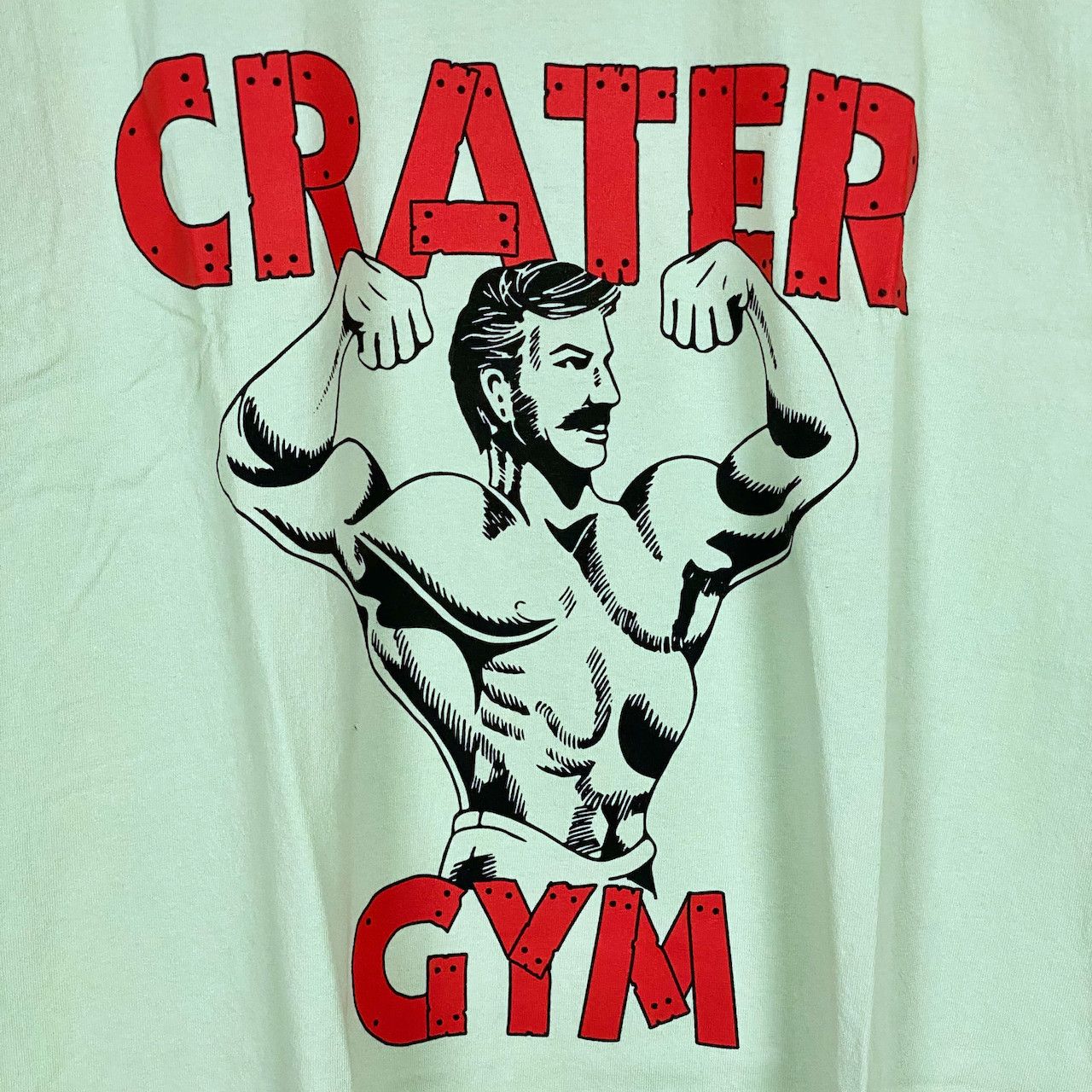 A24 A24 LOVE LIES BLEEDING MINT CRATER GYM STAFF TEE Size US L / EU 52-54 / 3 - 3 Thumbnail