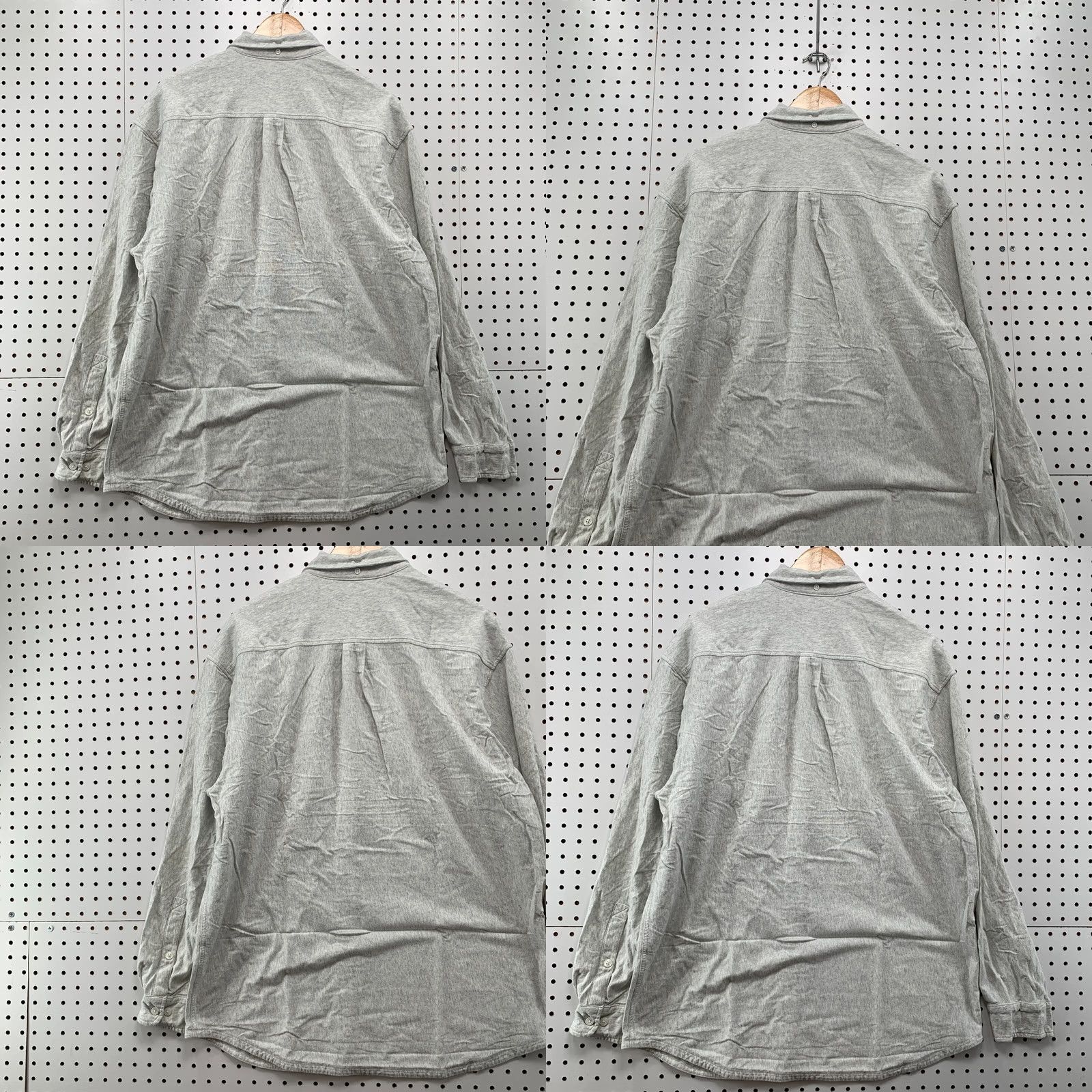 Duluth Trading Company Duluth Trading Company Button-Down Shirt Gray 100% Cotton Mens M Pocket Button-Up Shirt Size US M / EU 48-50 / 2 - 9 Thumbnail