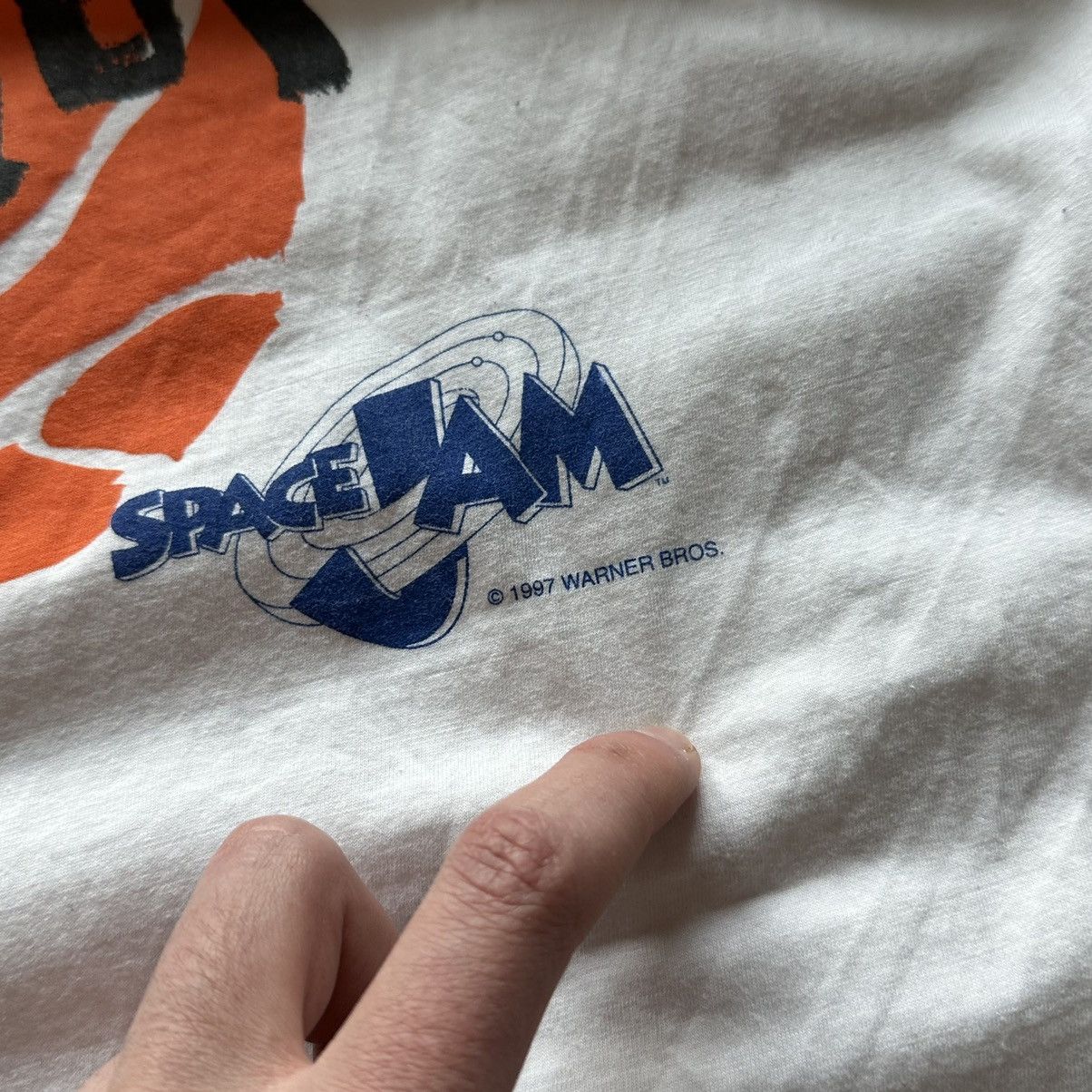 Vintage vintage space jam tee 90s Size US M / EU 48-50 / 2 - 3 Thumbnail