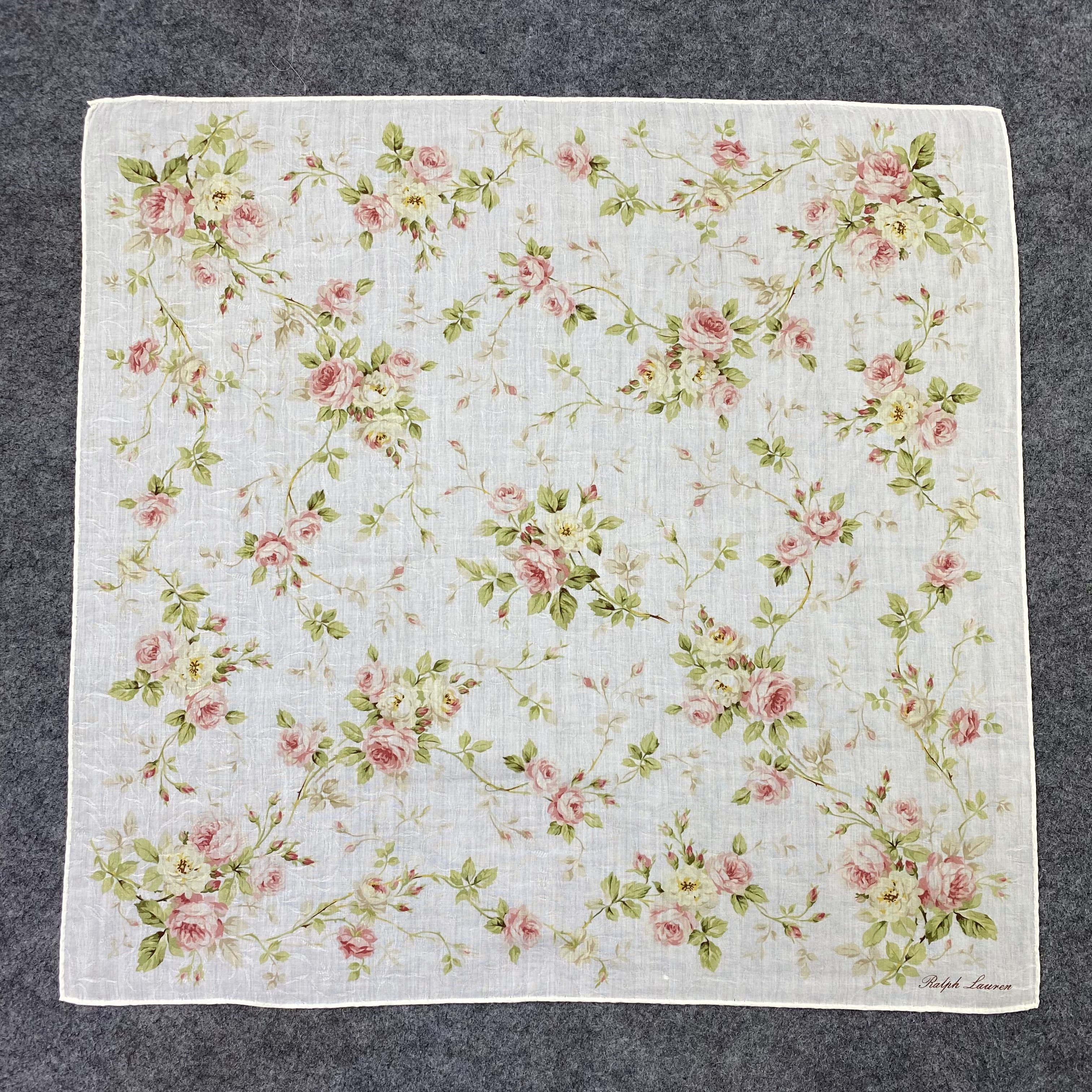Ralph Lauren Ralph Lauren Handkerchief Neckerchief Bandana-B1796 Size ONE SIZE - 3 Thumbnail