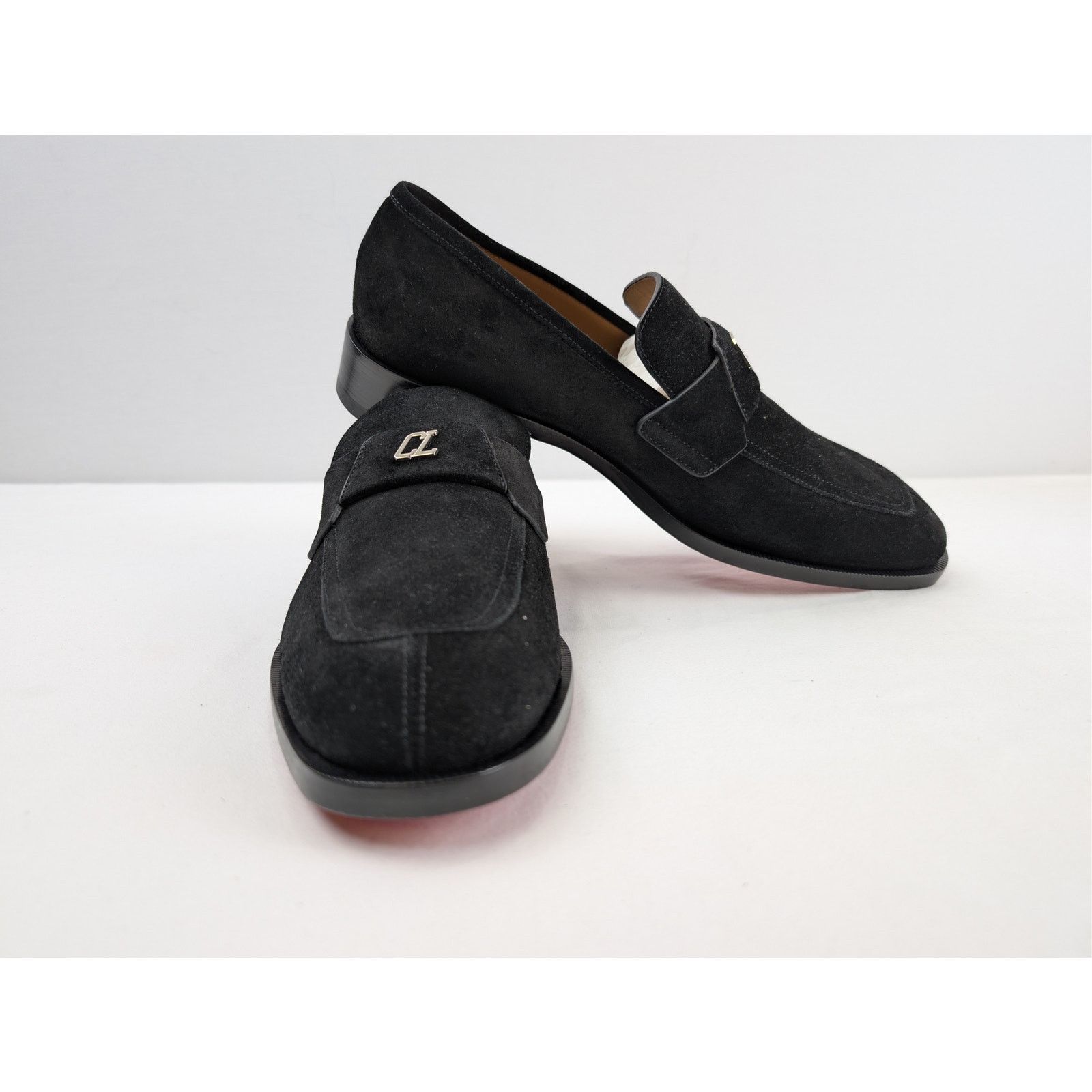 Christian Louboutin o1rshd1 Varsimoc Flat shoe Boots in Black 44.5 Size US 11.5 / EU 44-45 - 14 Thumbnail