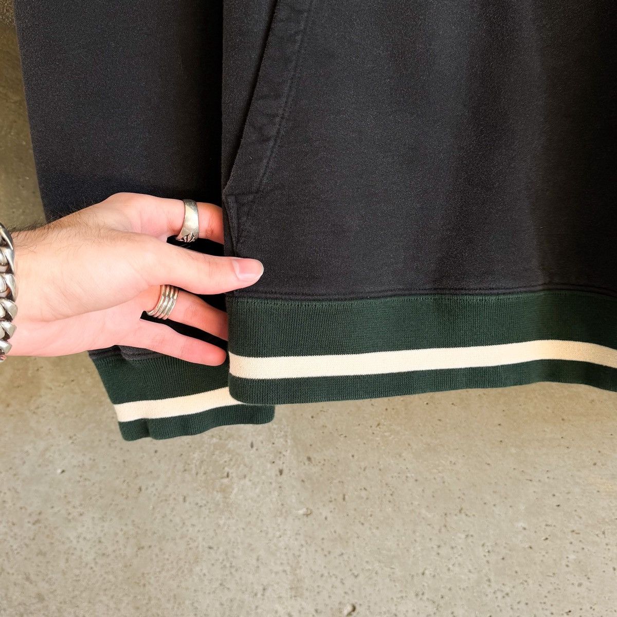 Saint Laurent Paris SLP Collegiate Varsity Spell Out Logo Patch Hoodie Size US XXL / EU 58 / 5 - 6 Thumbnail