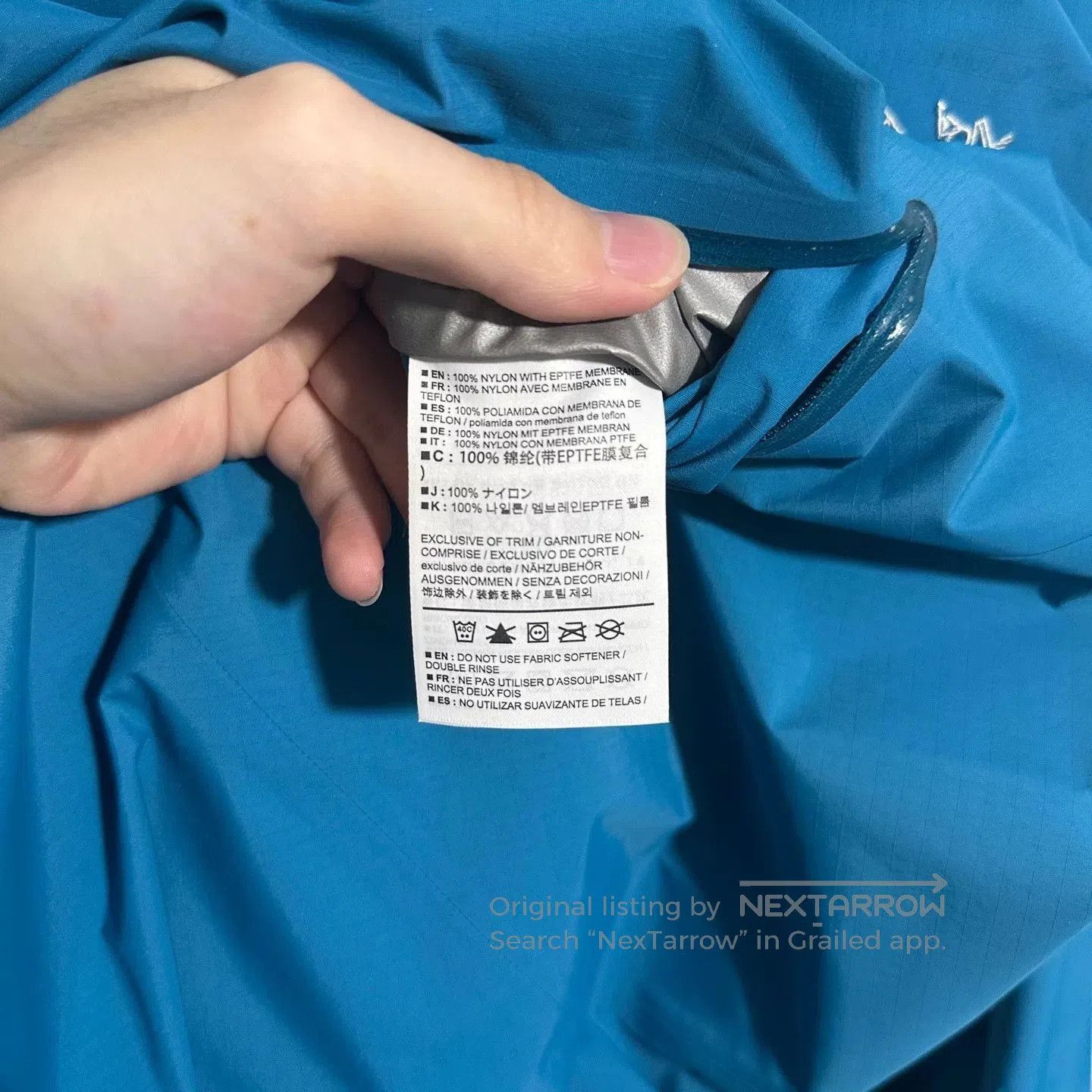 Arc'teryx Arcteryx Zeta SL Jacket Hooded Blue XL. Size US XL / EU 56 / 4 - 5 Thumbnail