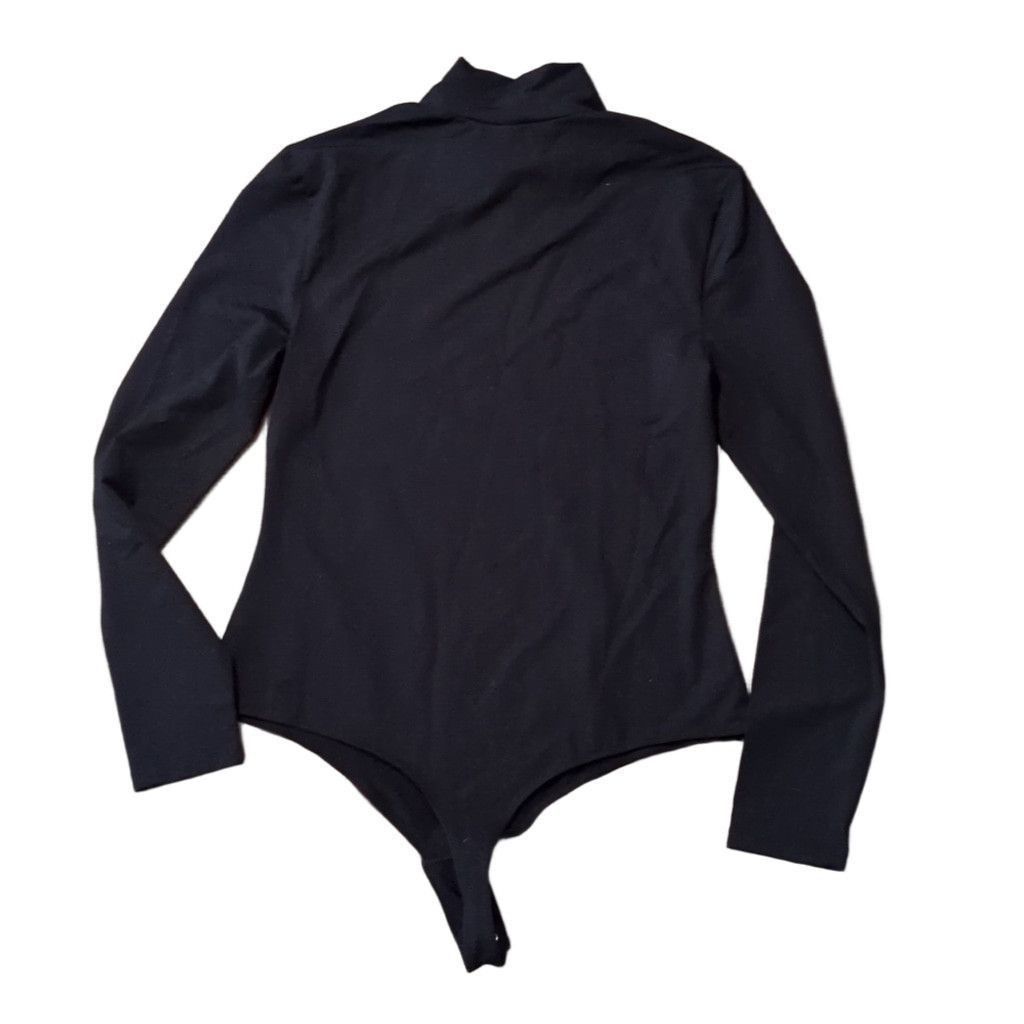 Theory Theory Nocturne Navy Motion Jersey Turtleneck Bodysuit Med. Size M / US 6-8 / IT 42-44 - 8 Thumbnail