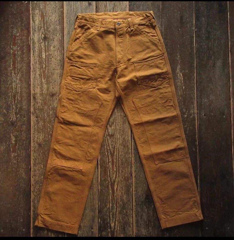Freewheelers Freewheelers Brown trousers under the hole Size US 32 / EU 48 - 1 Thumbnail