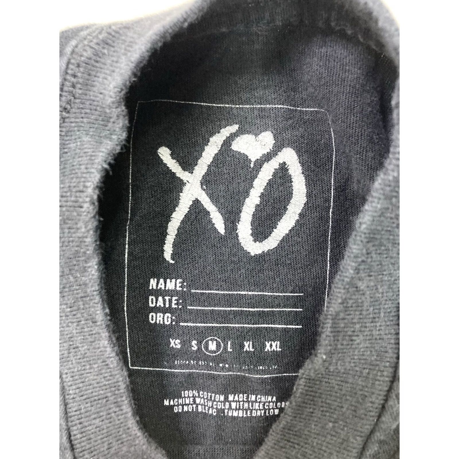 Vintage VINTAGE XO The Weeknd After Hours Til Dawn Graphic T-shirt Women Medium Black Music Size M / US 6-8 / IT 42-44 - 5 Thumbnail