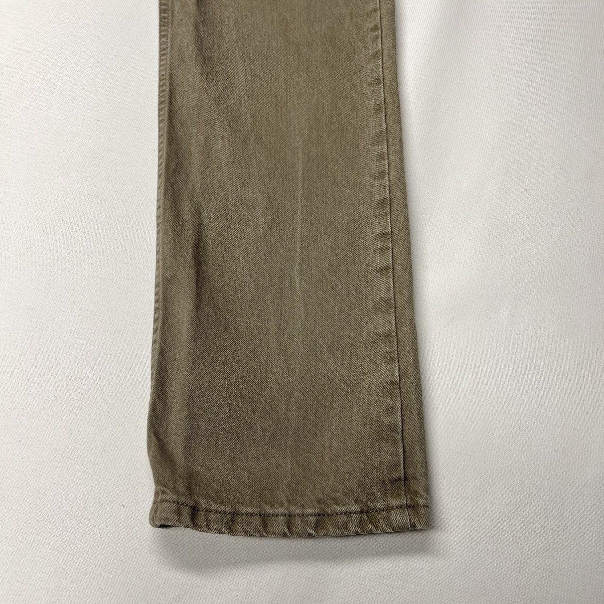 Lee × Vintage Lee Jeans Brown Regular Fit Straight Carpenter Workwear Size US 33 - 2 Thumbnail