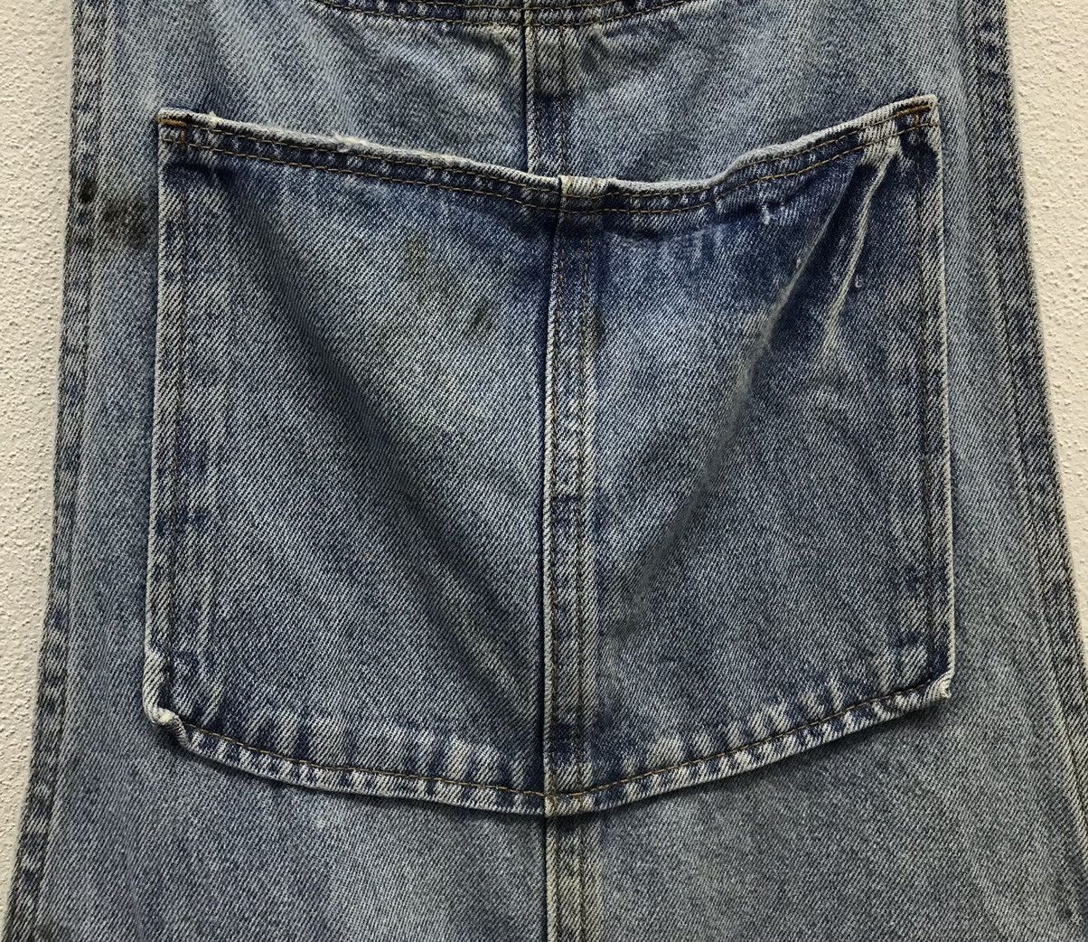 Japanese Brand × Vintage Vintage Denim Overalls Size US 33 - 5 Thumbnail