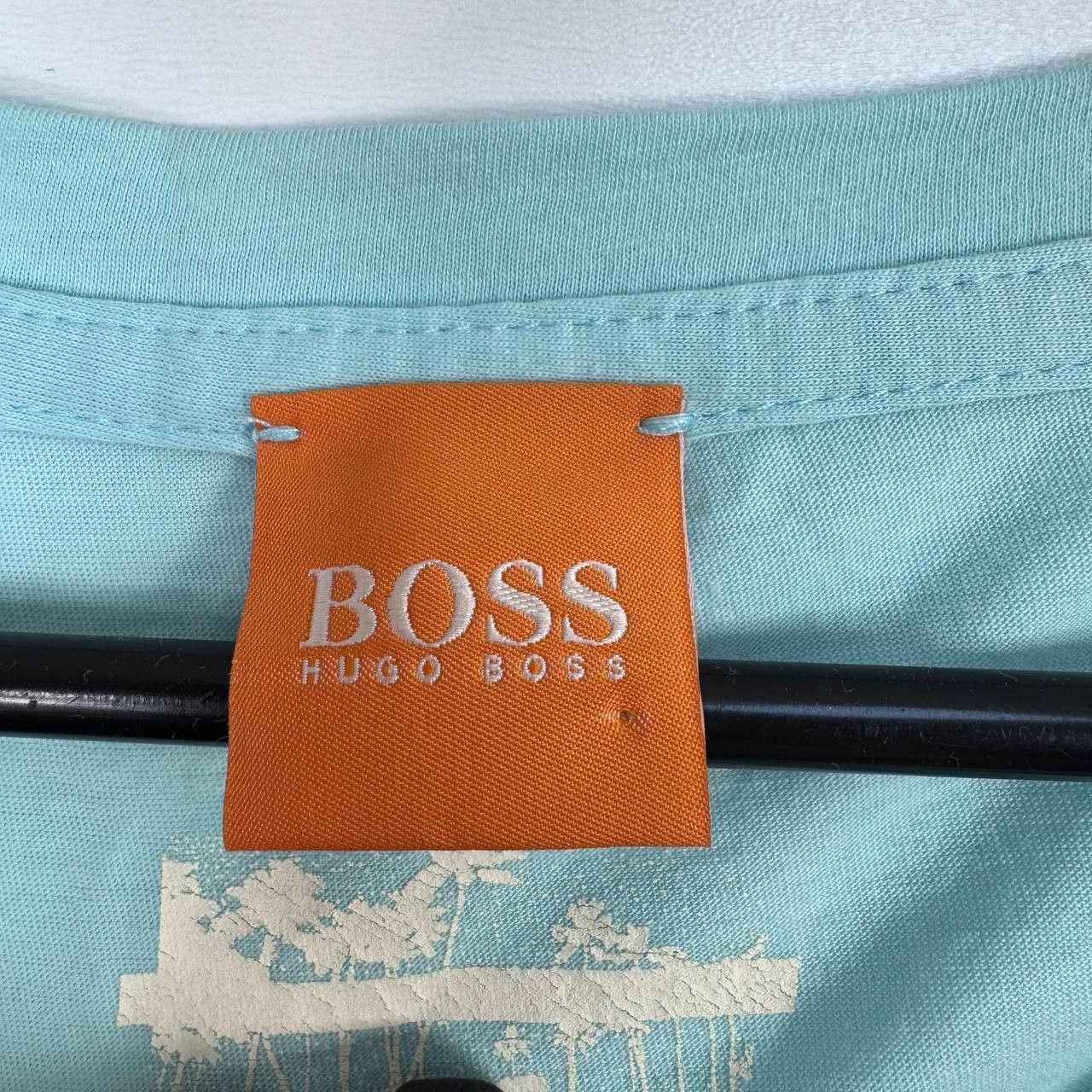 Hugo Boss Hugo BOSS Orange T-Shirt Palm Graphic Casual Mens Size M Size US M / EU 48-50 / 2 - 4 Thumbnail