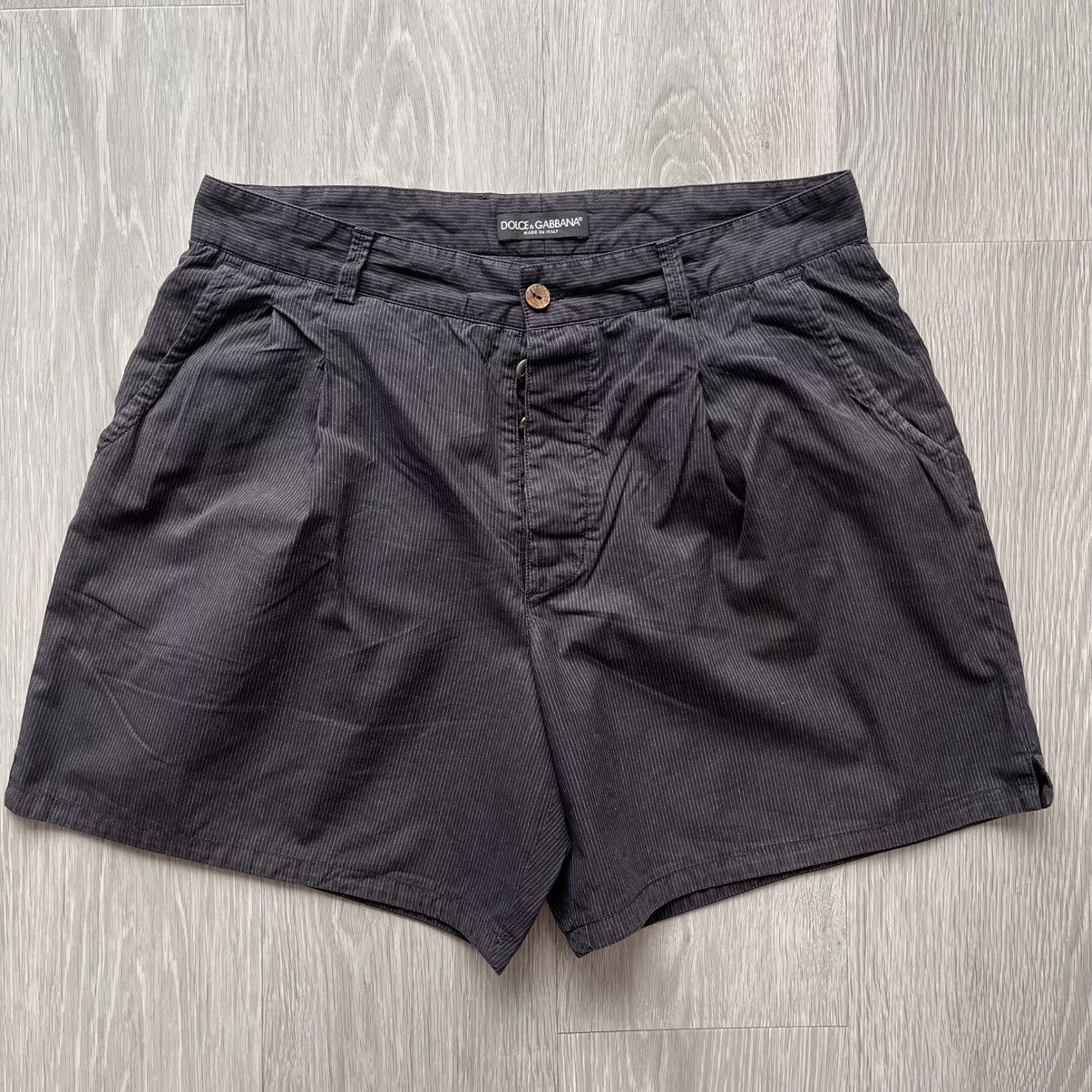Dolce & Gabbana Dolce & Gabbana Mainline Milano Shorts Pinstripe Size US 32 / EU 48 - 1 Thumbnail