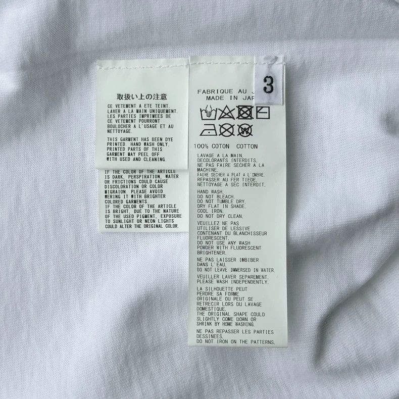 Yohji Yamamoto Yohji Yamamoto 24aw Y & Y monogram T-shirt Size US L / EU 52-54 / 3 - 7 Thumbnail