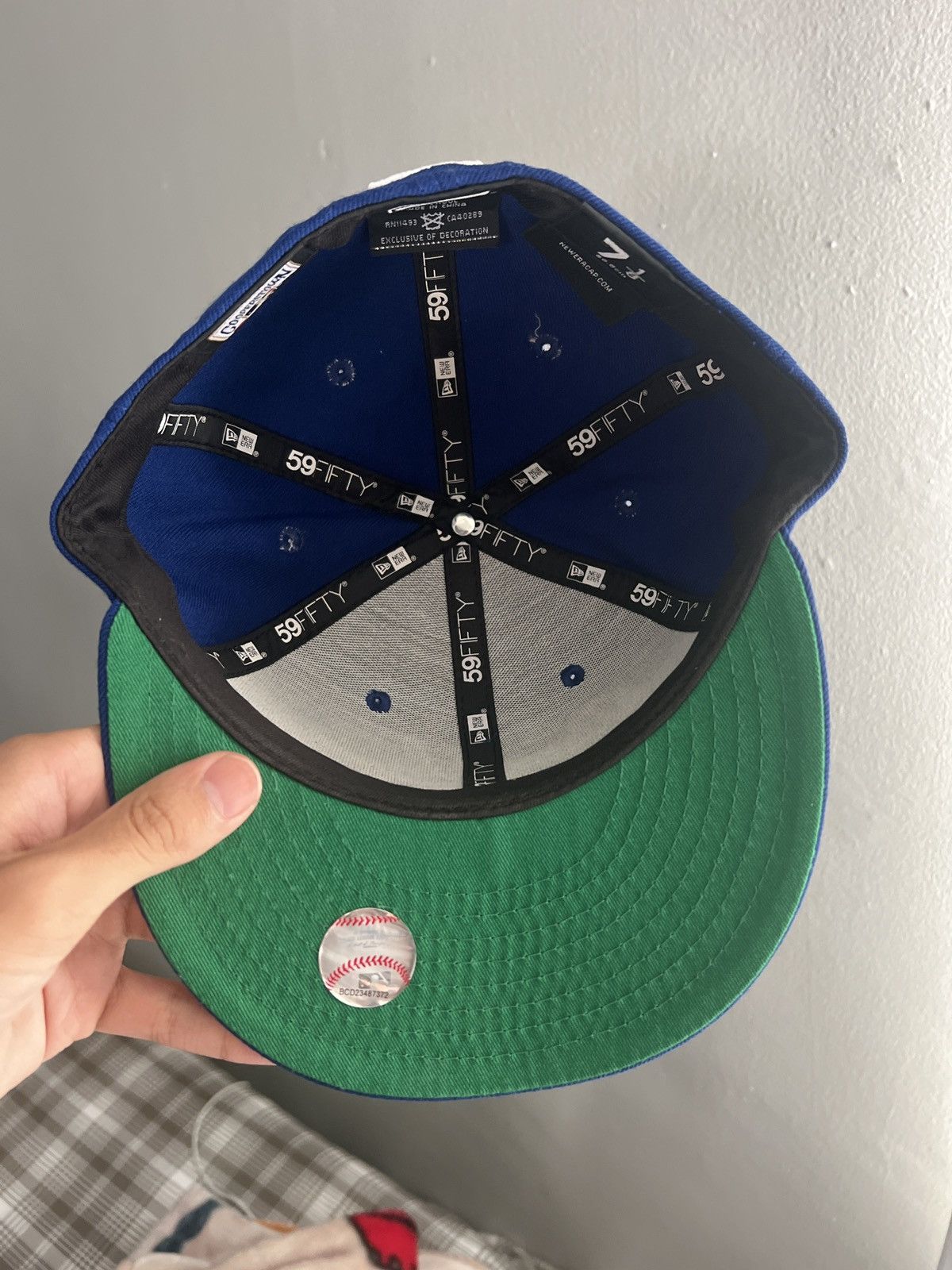 New Era Los Angeles Dodgers Brooklyn Fitted 7 1/8 Size ONE SIZE - 4 Thumbnail