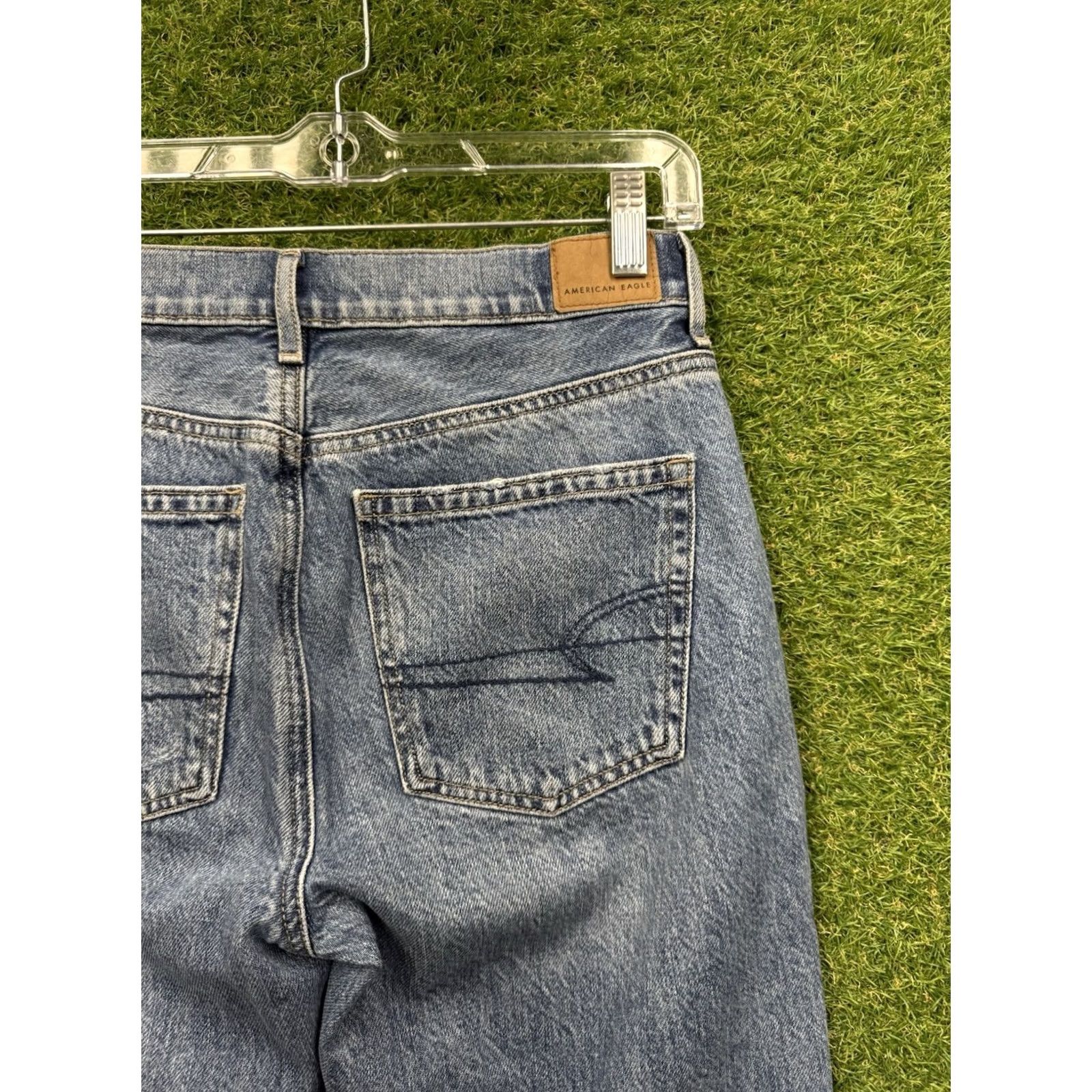 American Eagle Outfitters American Eagle Outfitters Jeans Womens 2 Regular 90s Bootcut Hi-Rise Super Stretch Blue Denim Jeans Womens 90s Bohemian Hipster Mens Girls Size 26" / US 2 / IT 38 - 5 Thumbnail