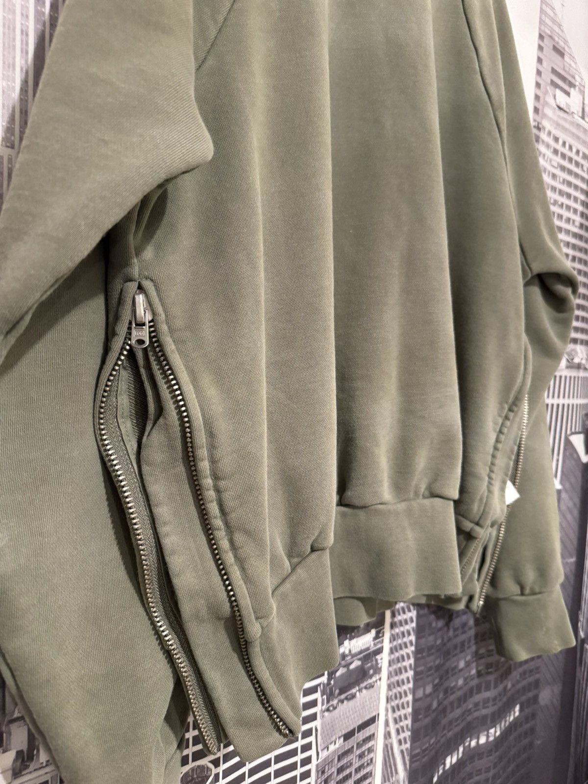 Fear of God OG FOG Fear of God Collection Two ZIP Sweater Olive SZ S 🔥 Size US S / EU 44-46 / 1 - 6 Thumbnail